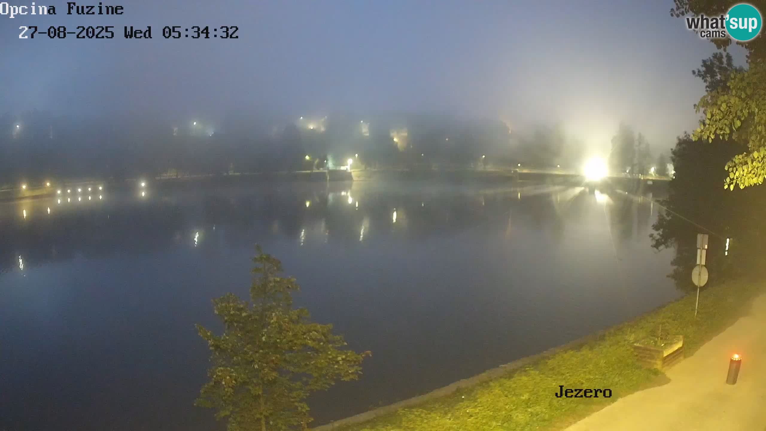 Kamera v živo Bajersko Jezero Fužine