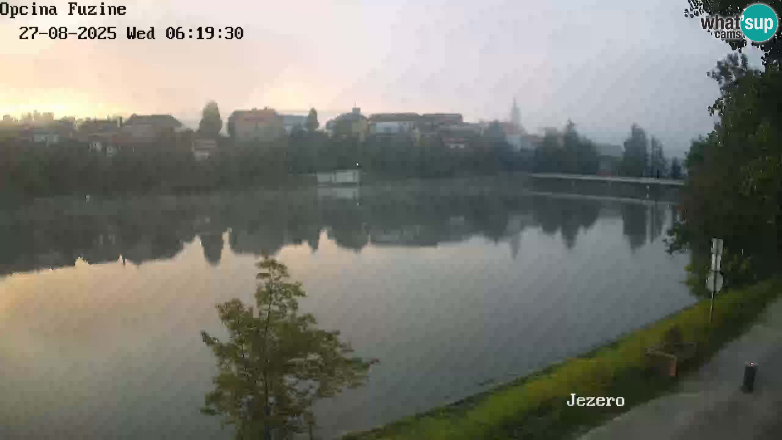Bajersko Jezero camera en vivo lago Bajer Fužine