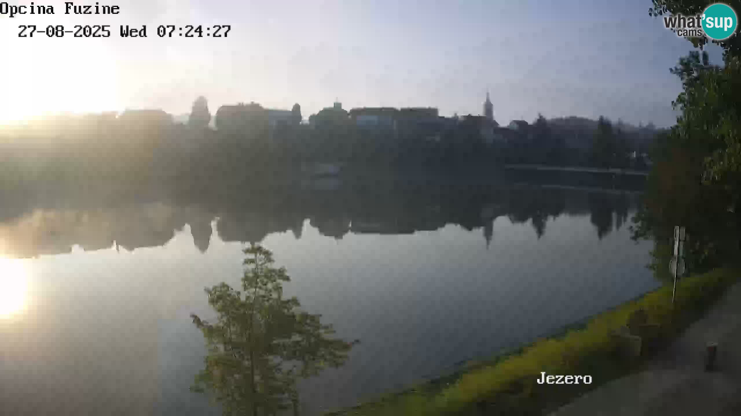 Lago Bajer livecam Bajersko Jezero Fužine