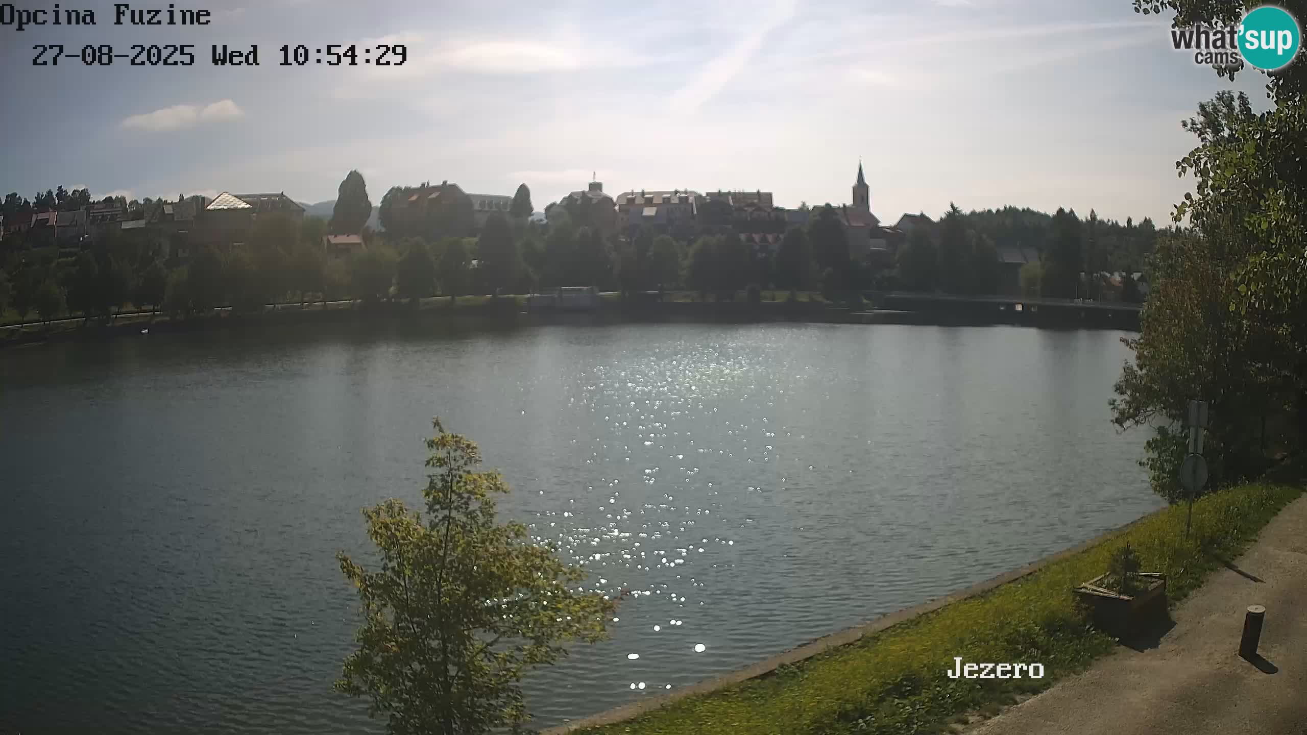 Kamera v živo Bajersko Jezero Fužine