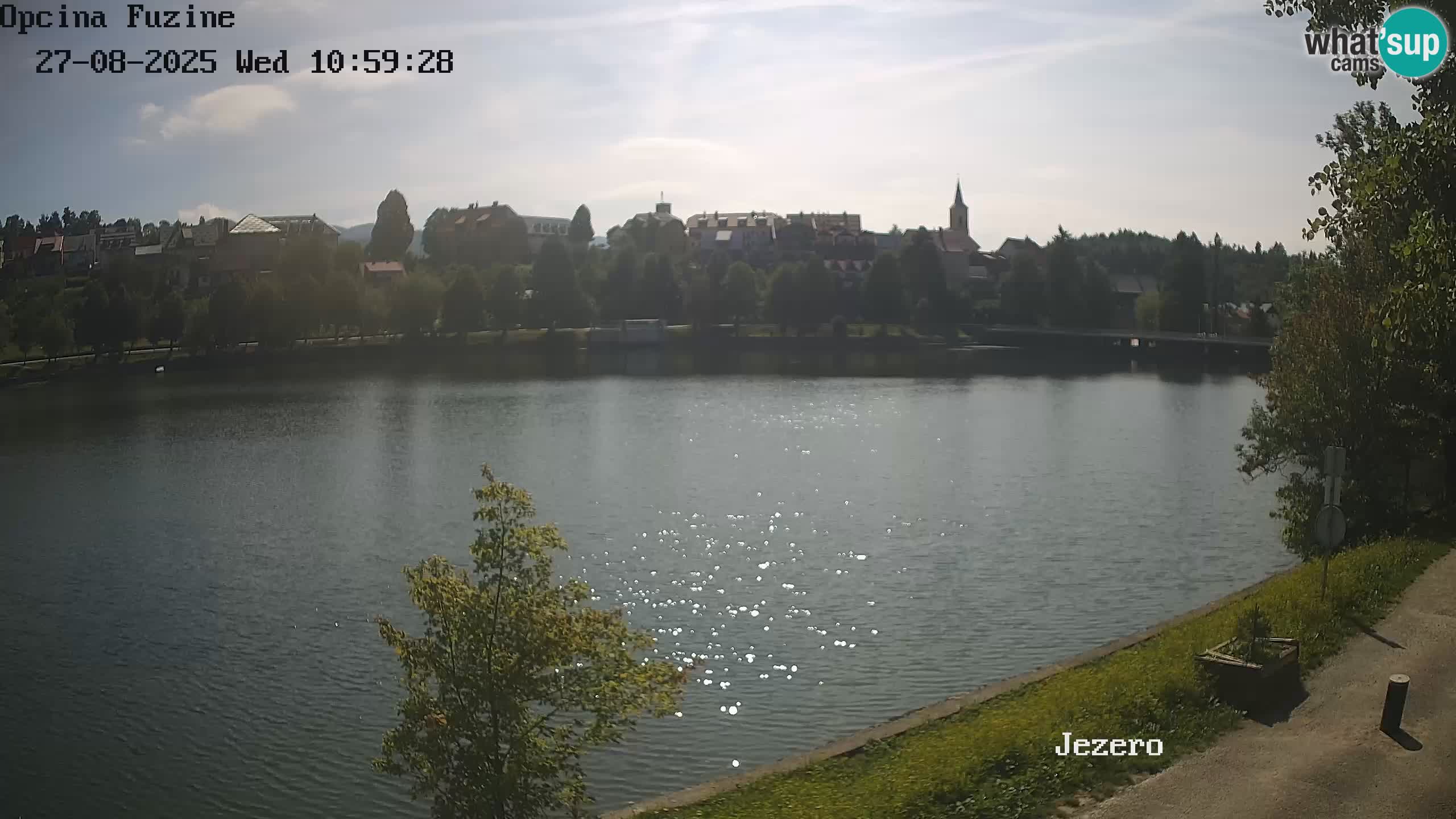 Kamera v živo Bajersko Jezero Fužine