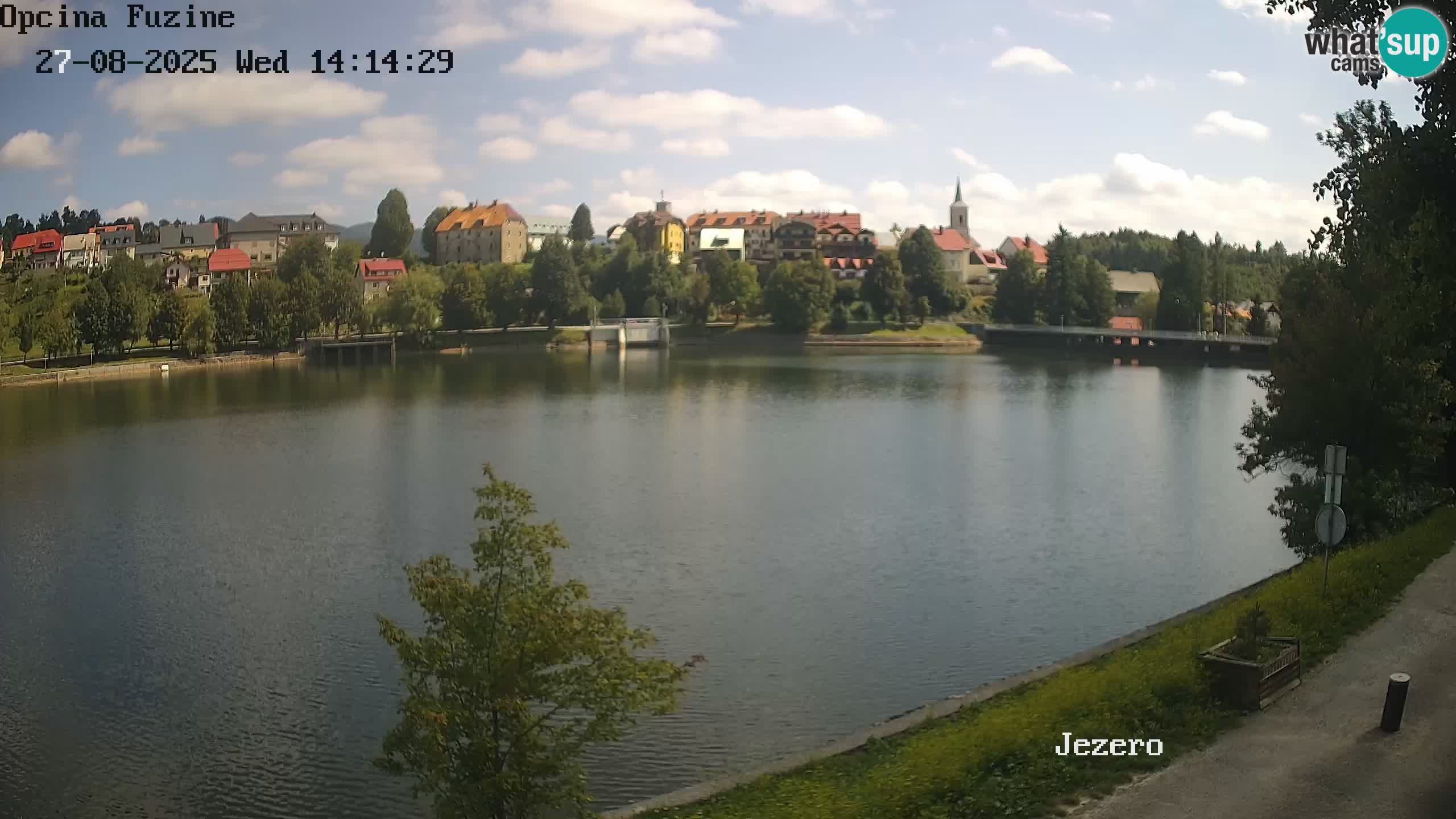 Kamera v živo Bajersko Jezero Fužine