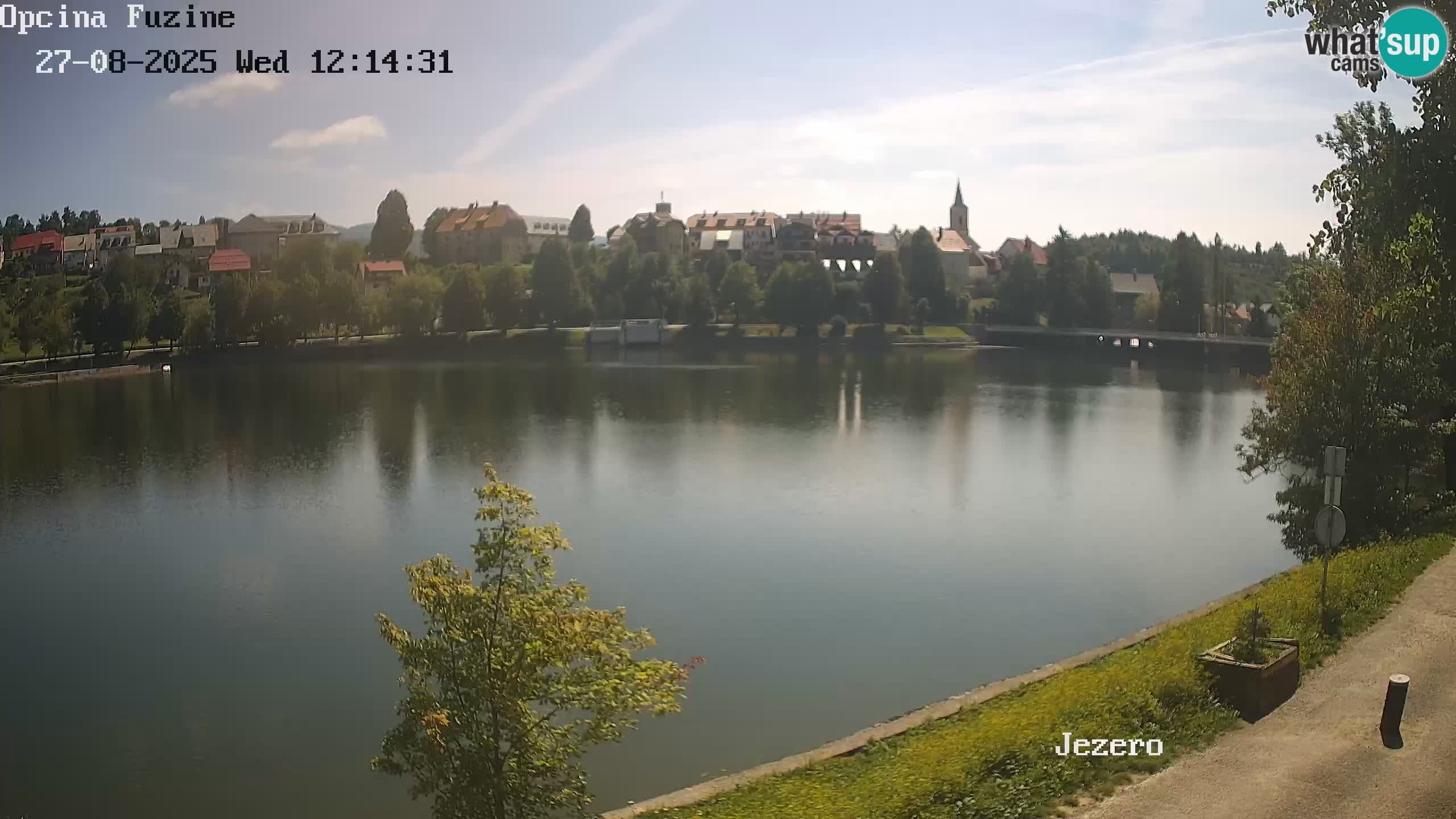 Kamera v živo Bajersko Jezero Fužine