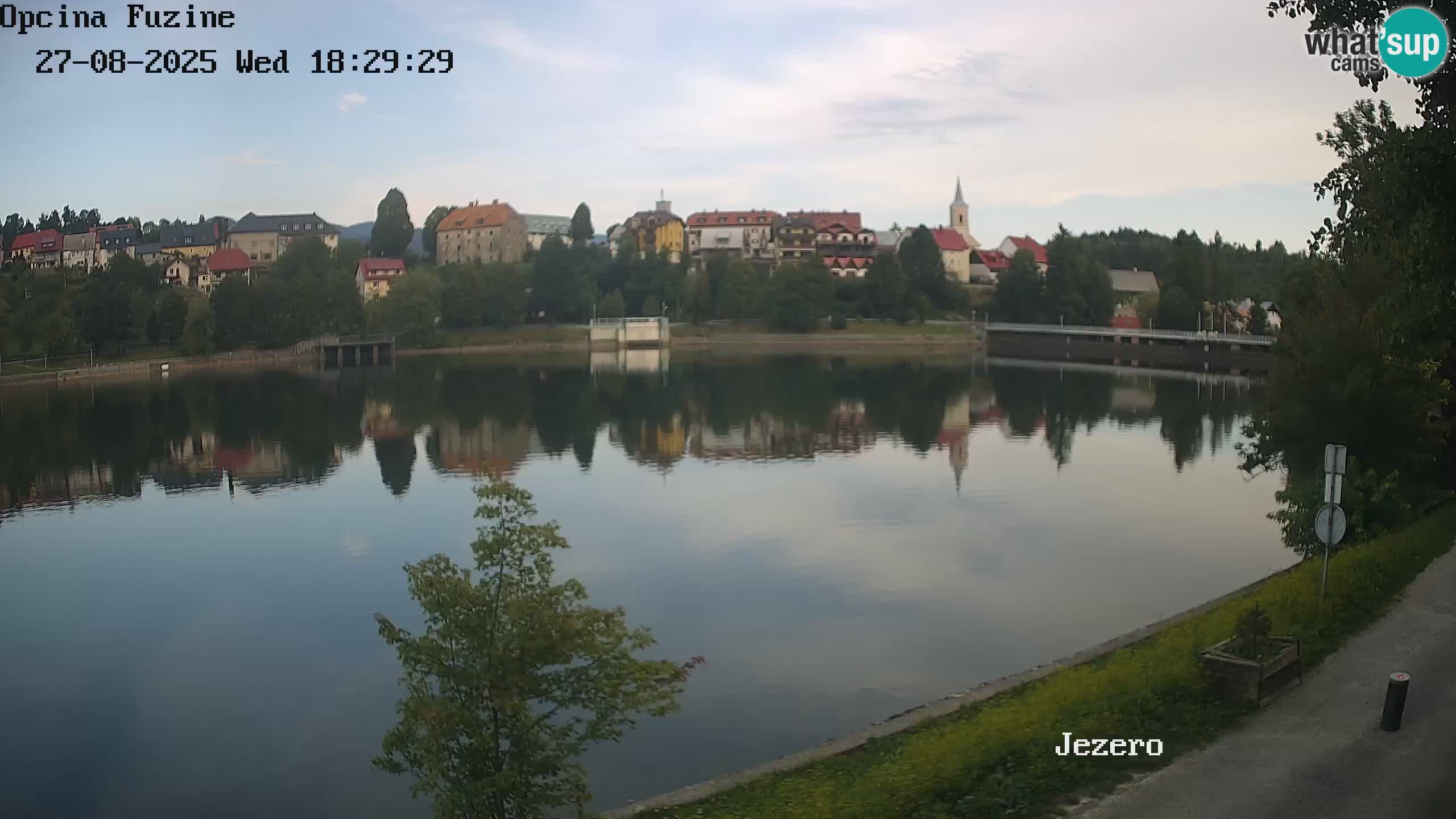 Lago Bajer livecam Bajersko Jezero Fužine