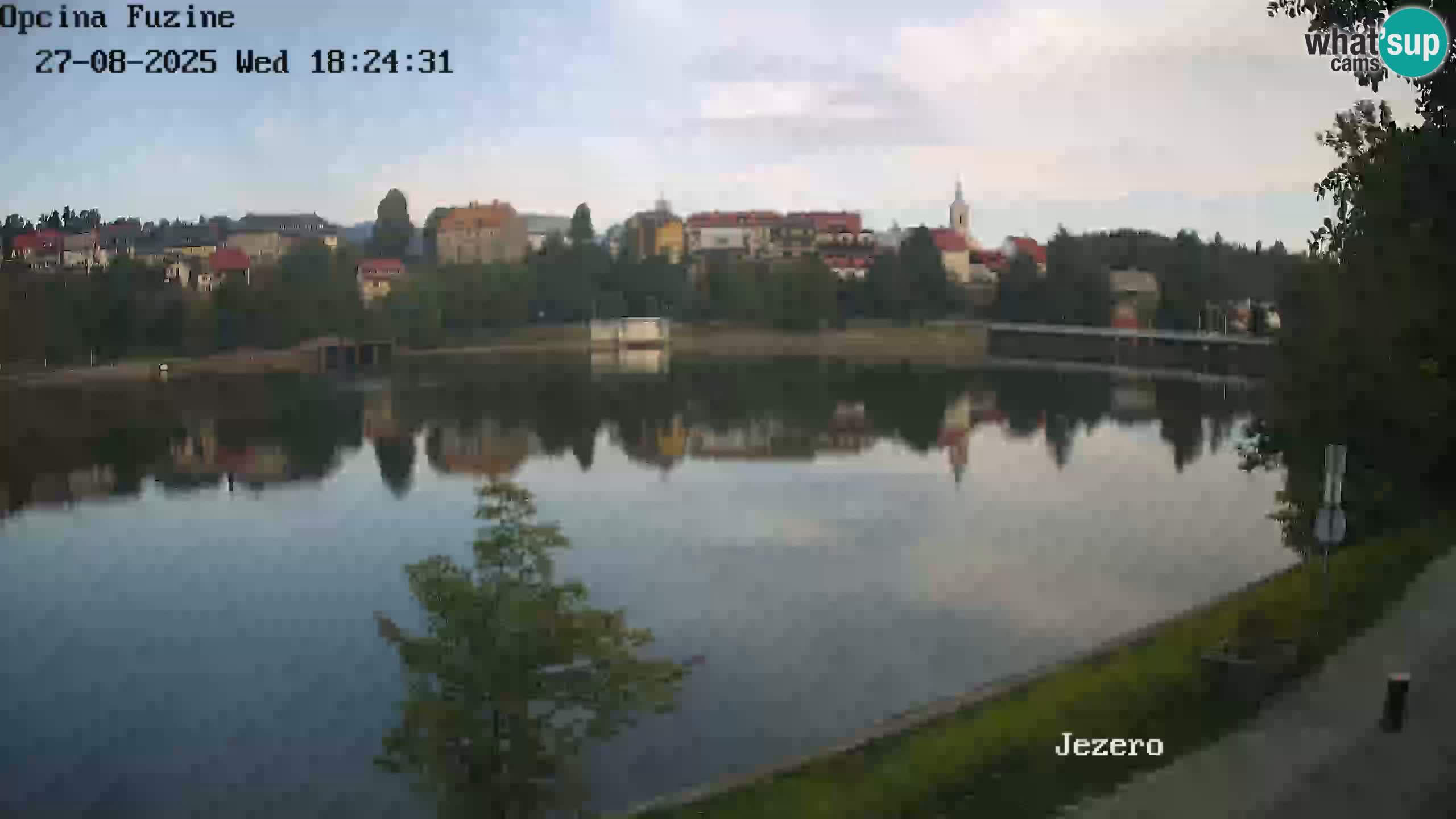 Bajersko Jezero camera en vivo lago Bajer Fužine