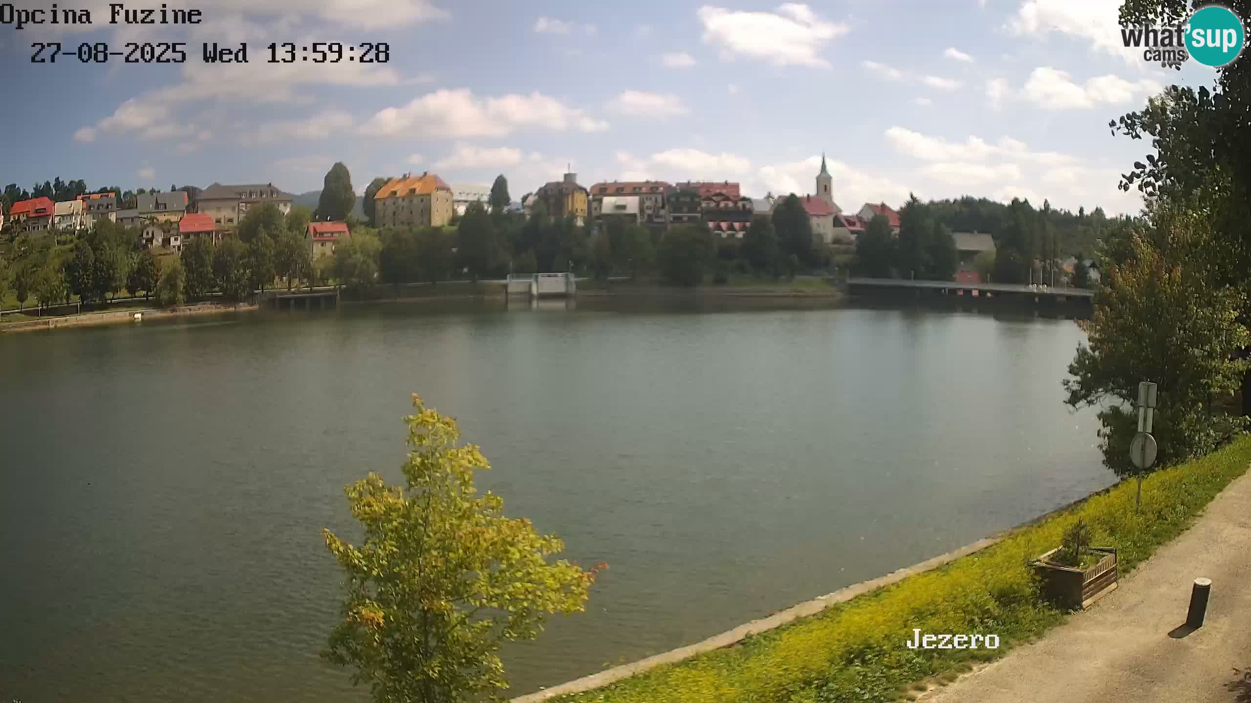 Bajersko Jezero camera en vivo lago Bajer Fužine