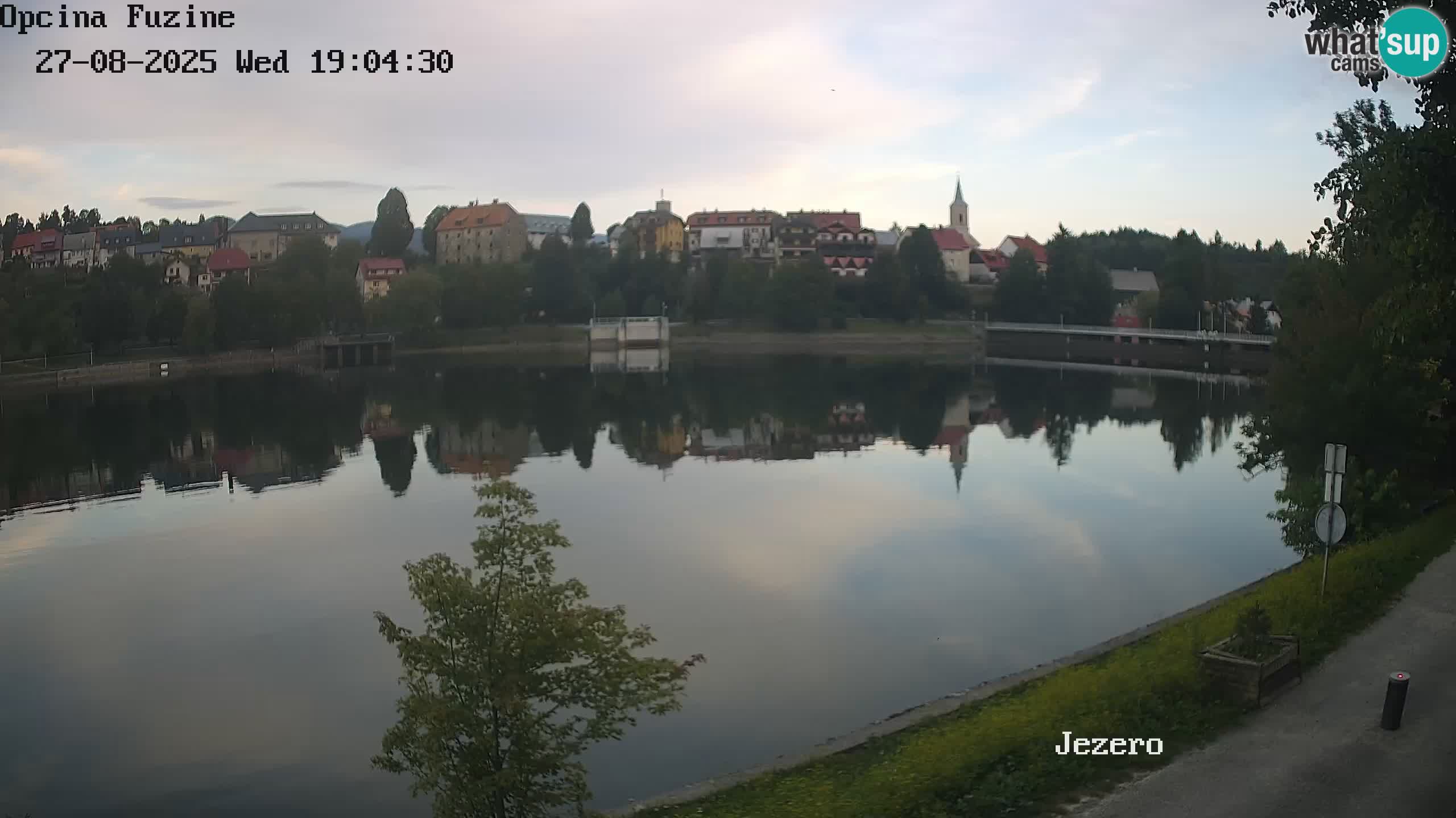 Lago Bajer livecam Bajersko Jezero Fužine