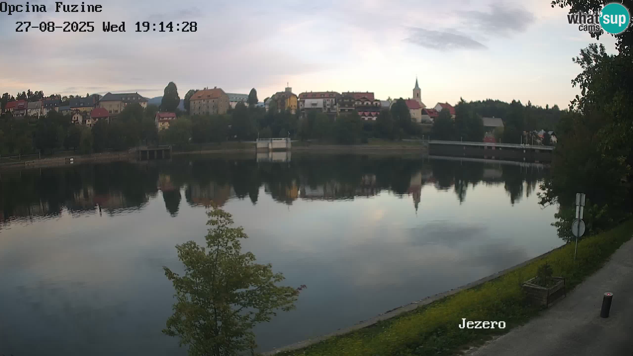 Kamera v živo Bajersko Jezero Fužine