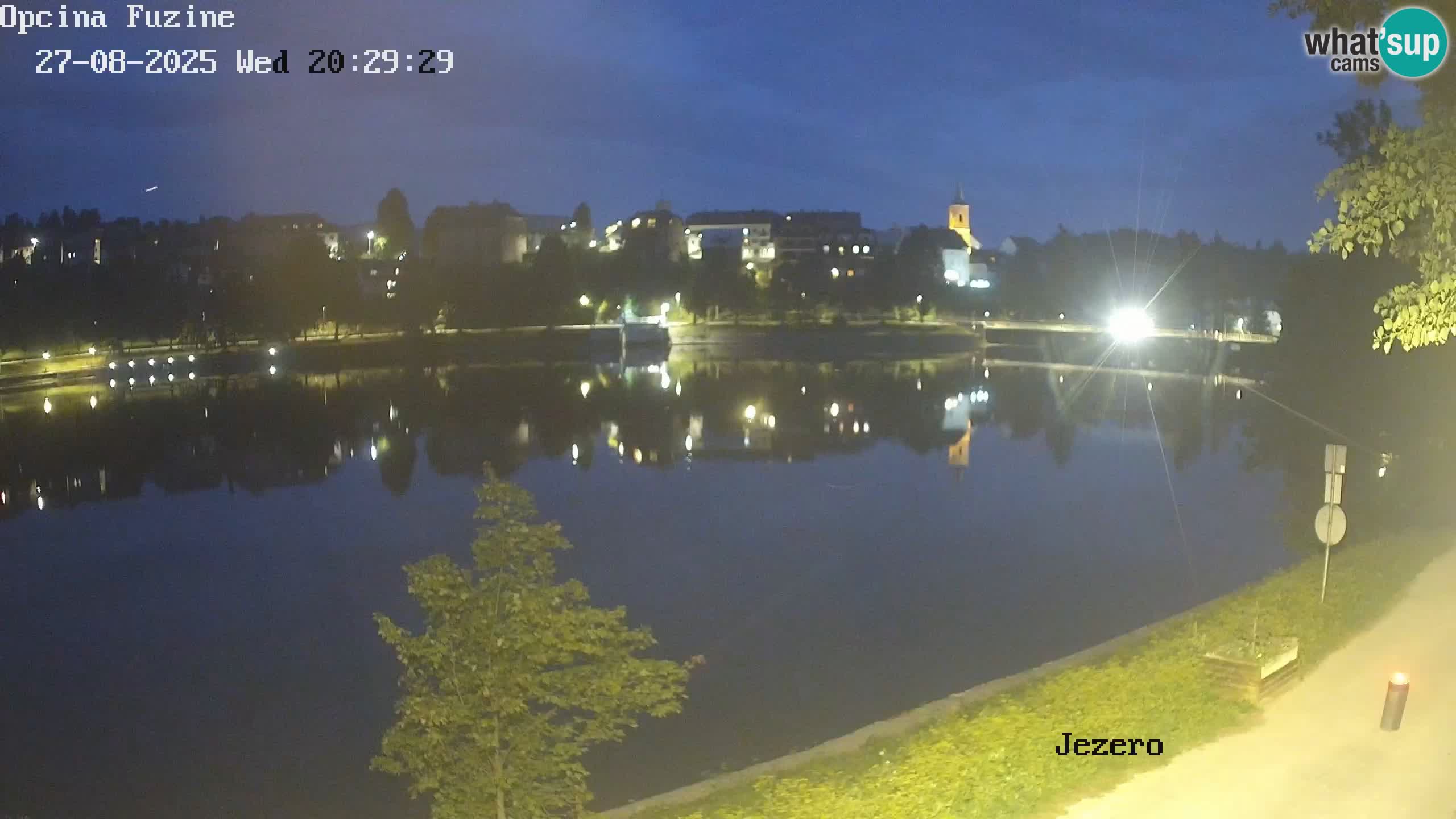 Lago Bajer livecam Bajersko Jezero Fužine