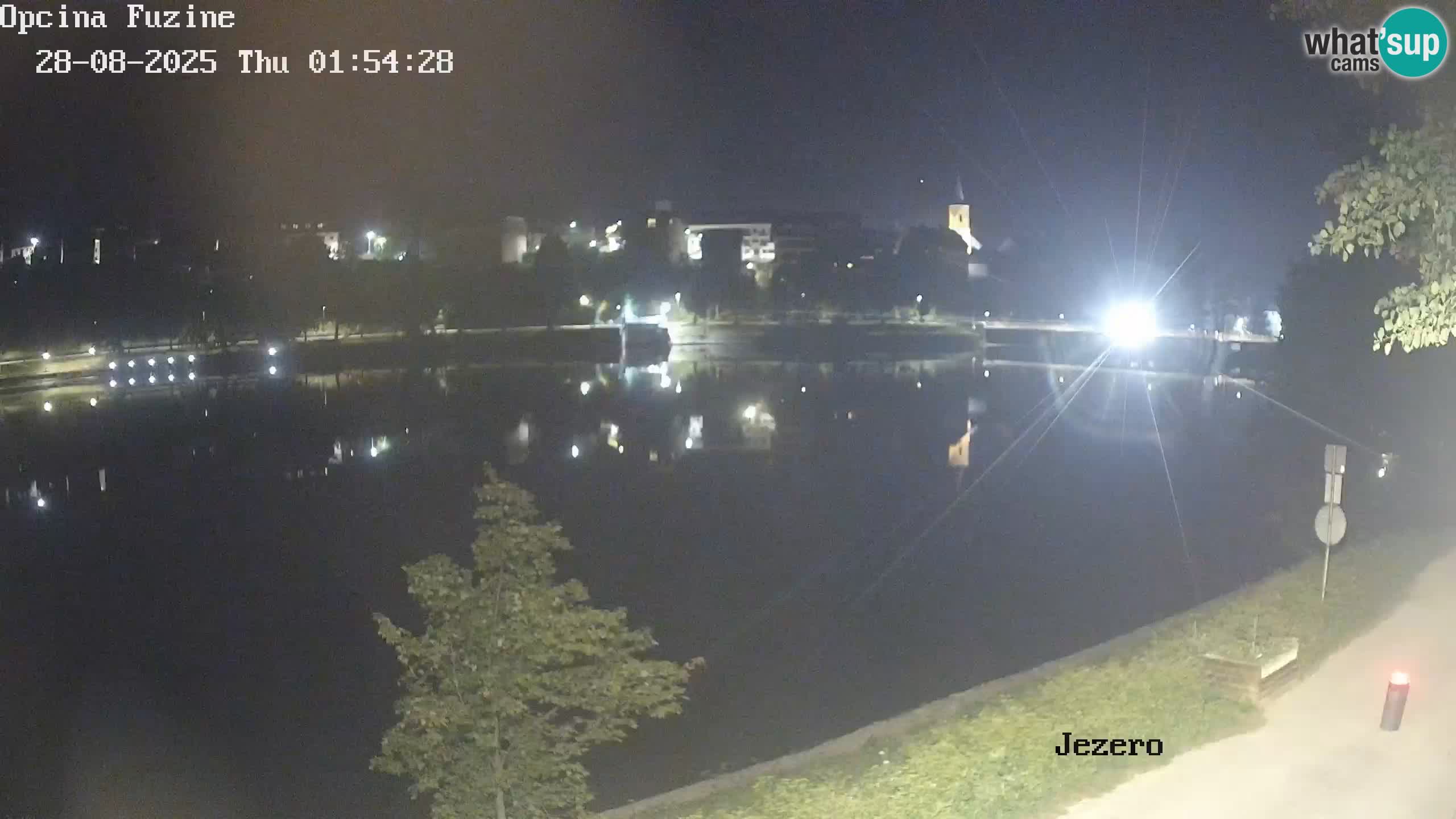 Kamera v živo Bajersko Jezero Fužine