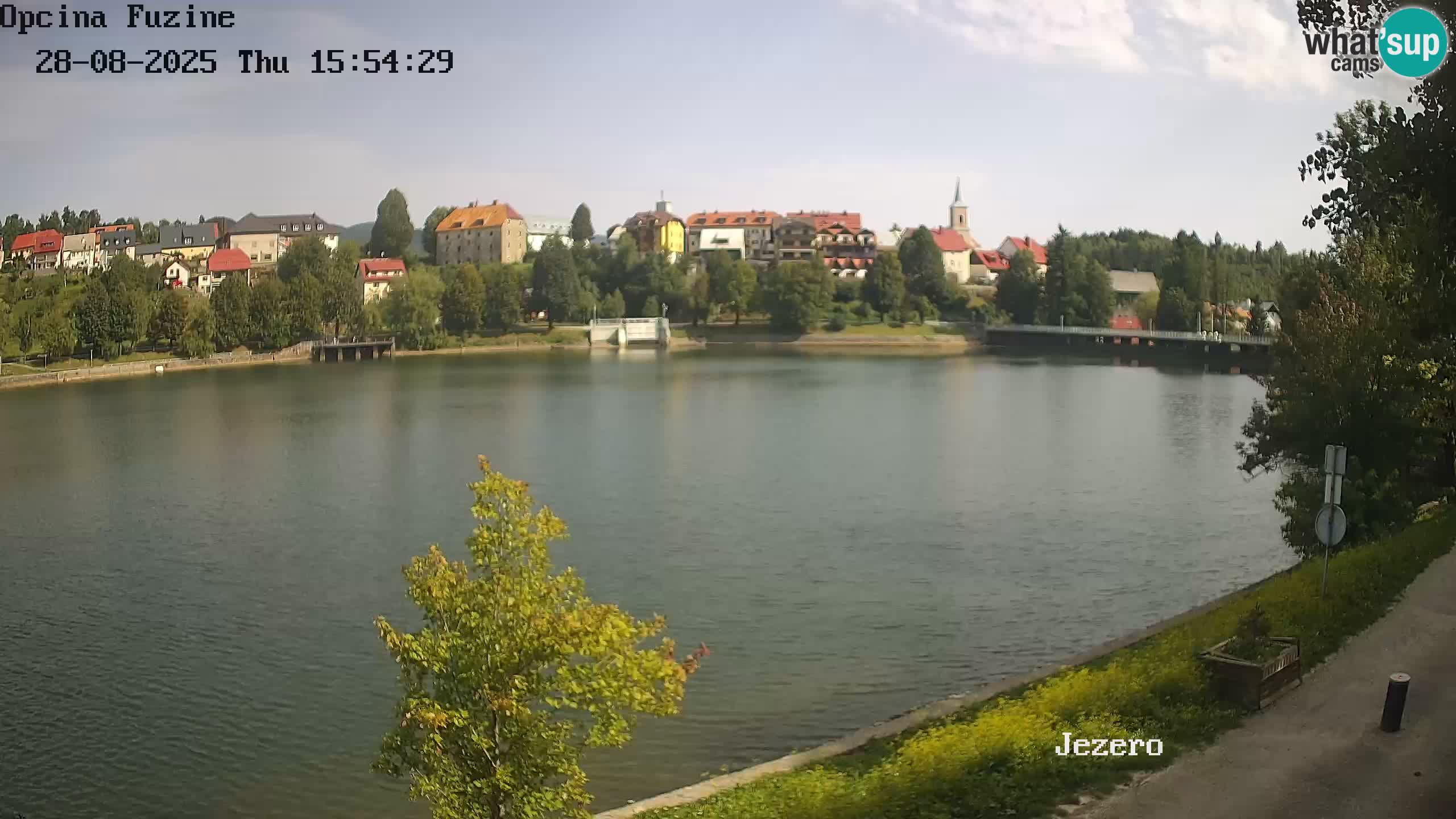 Bajersko Jezero camera en vivo lago Bajer Fužine