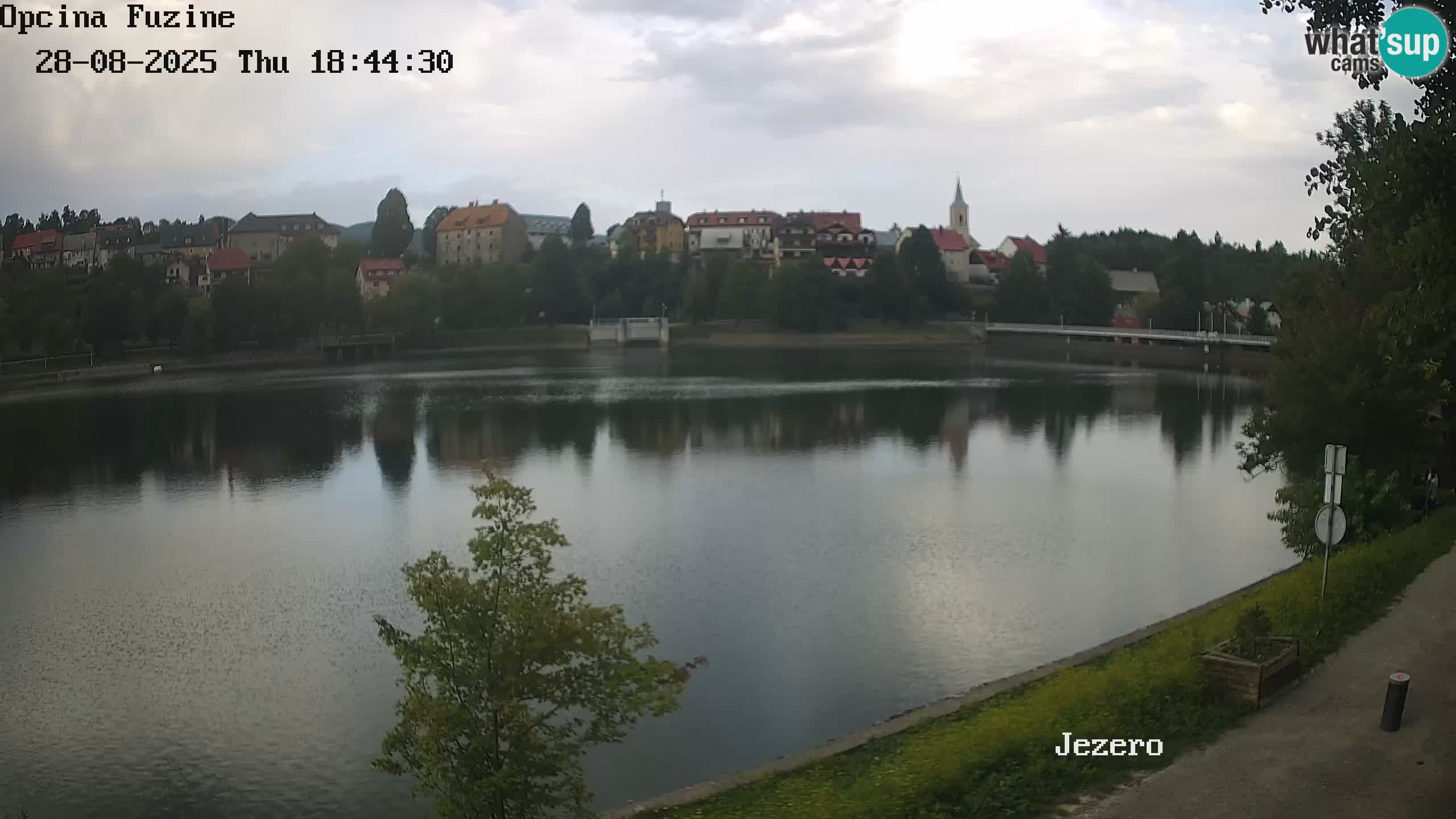 Kamera v živo Bajersko Jezero Fužine
