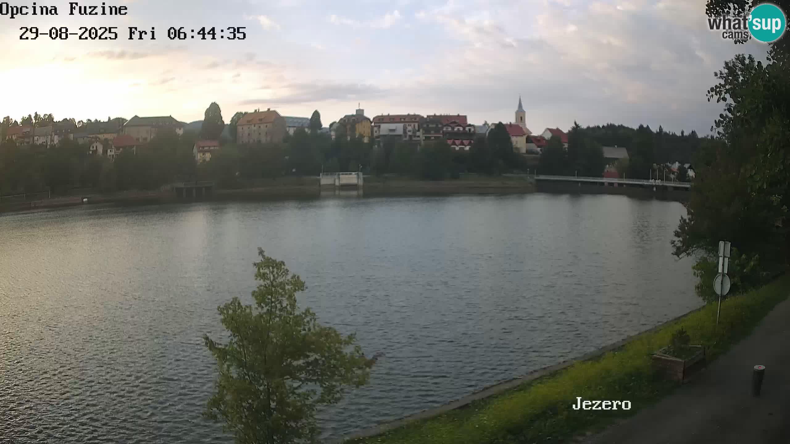 Kamera v živo Bajersko Jezero Fužine
