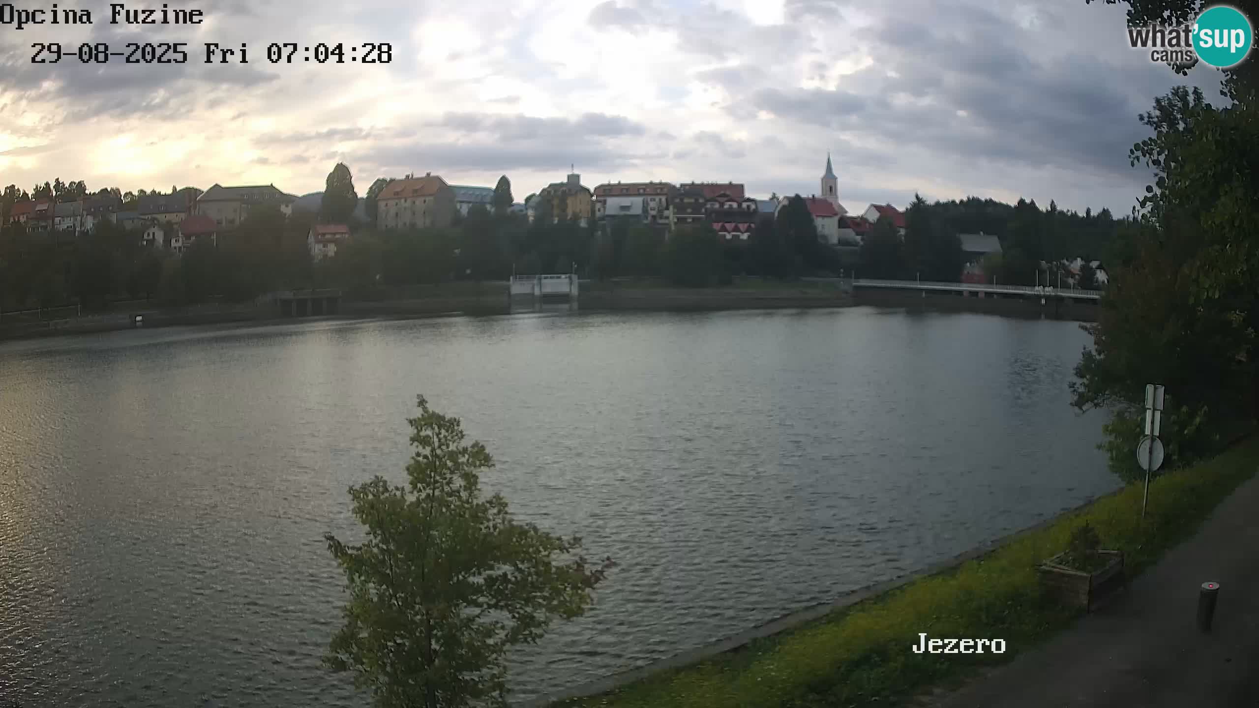 Kamera v živo Bajersko Jezero Fužine