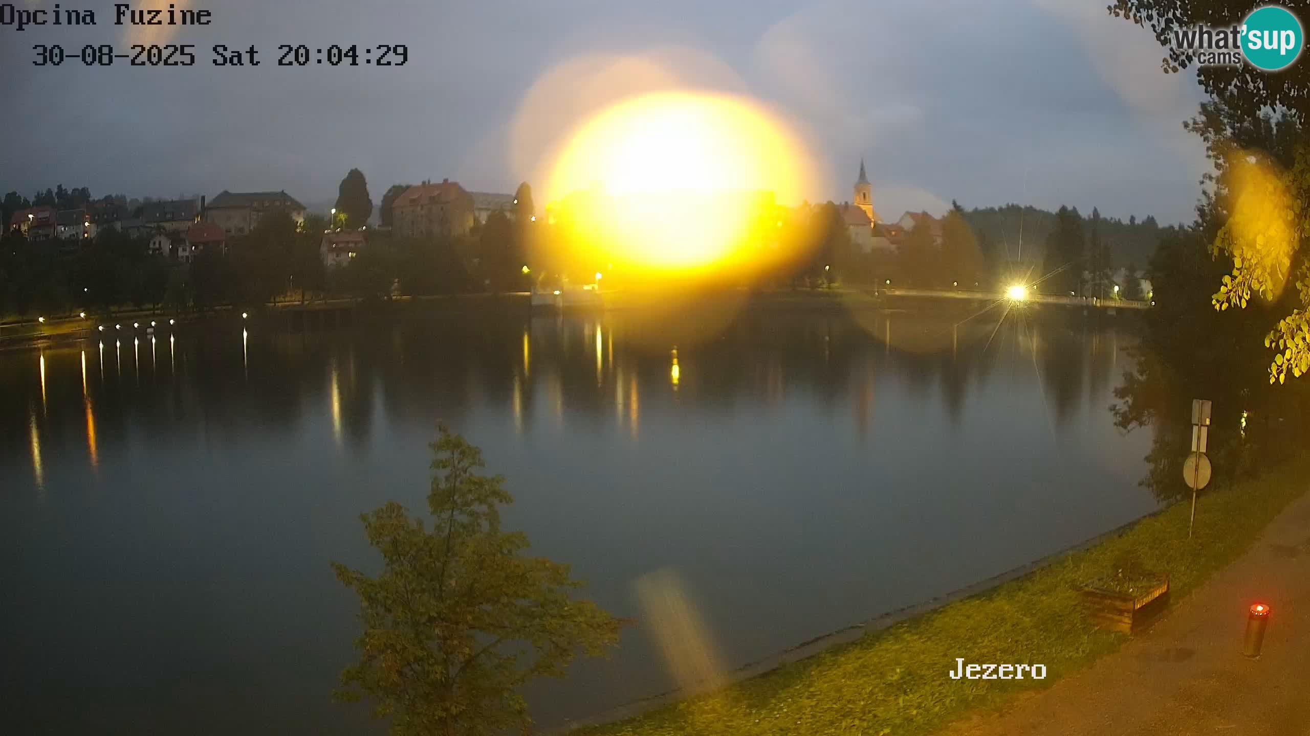 Lago Bajer livecam Bajersko Jezero Fužine
