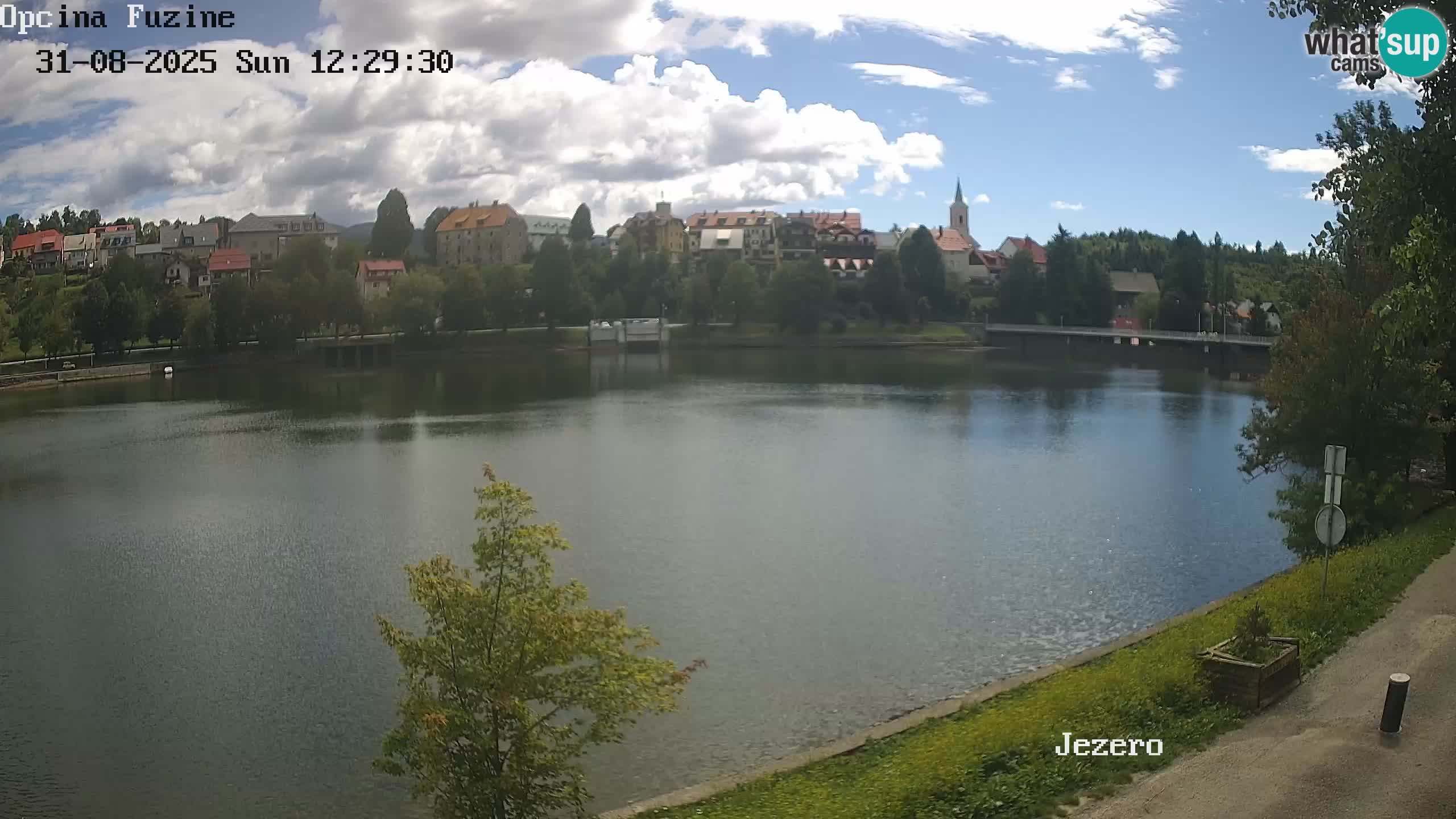 Kamera v živo Bajersko Jezero Fužine