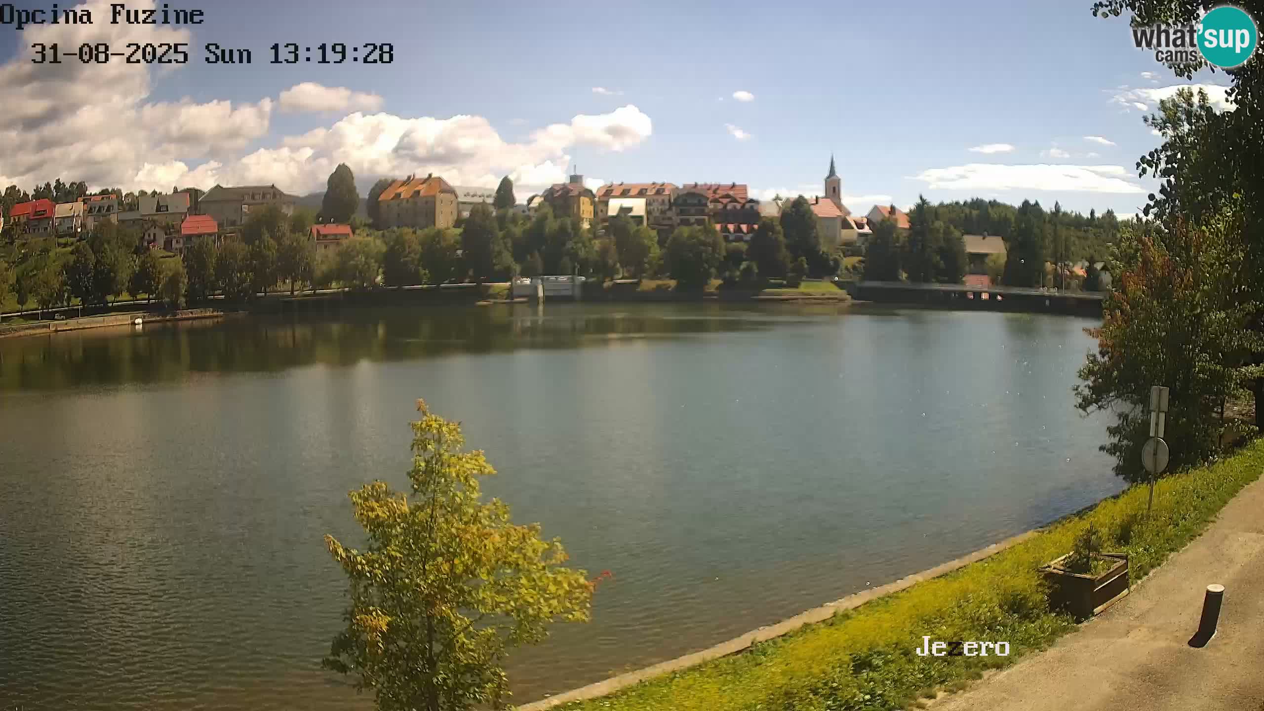 Lago Bajer livecam Bajersko Jezero Fužine