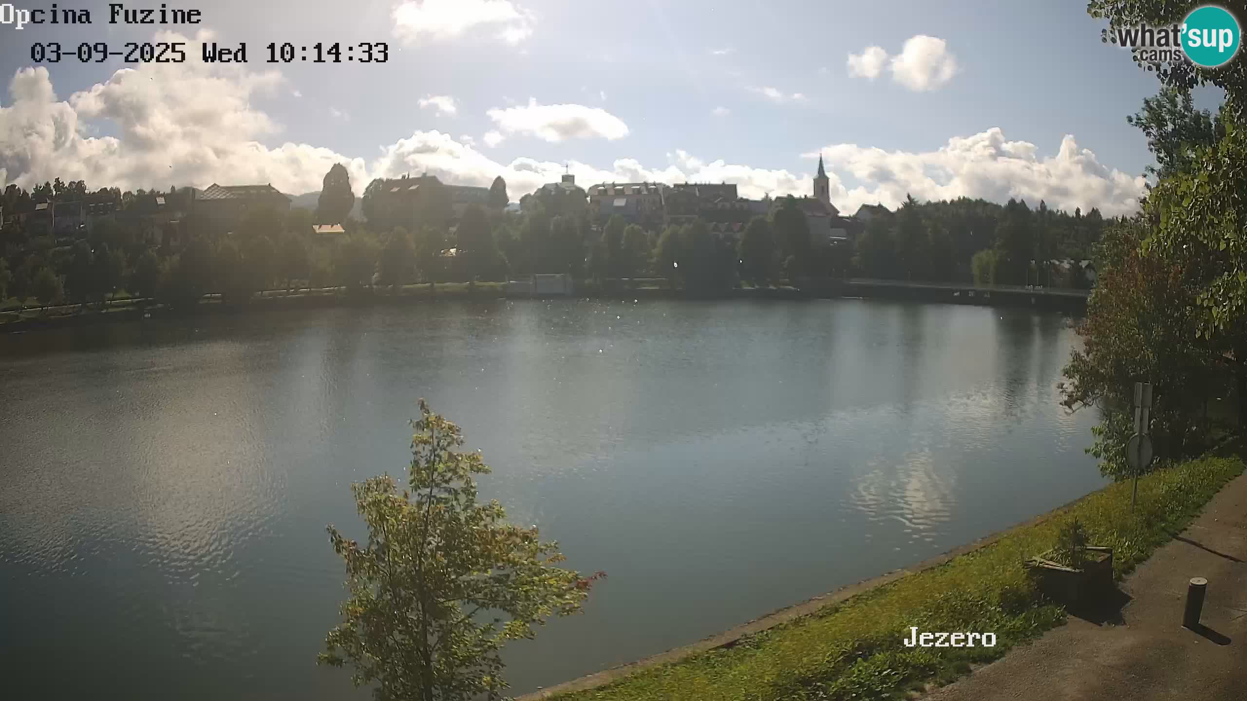 Lago Bajer livecam Bajersko Jezero Fužine