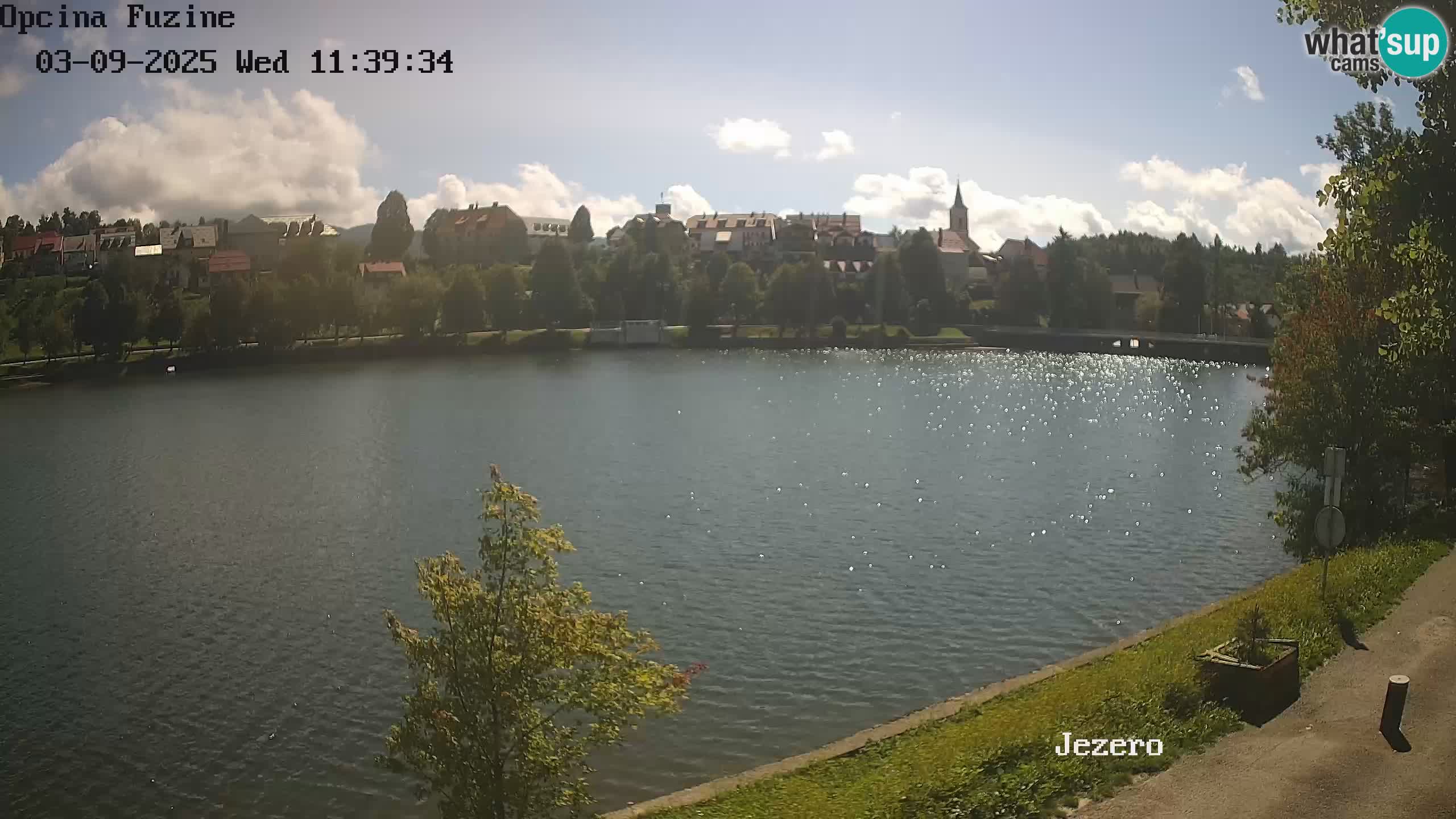 Kamera v živo Bajersko Jezero Fužine