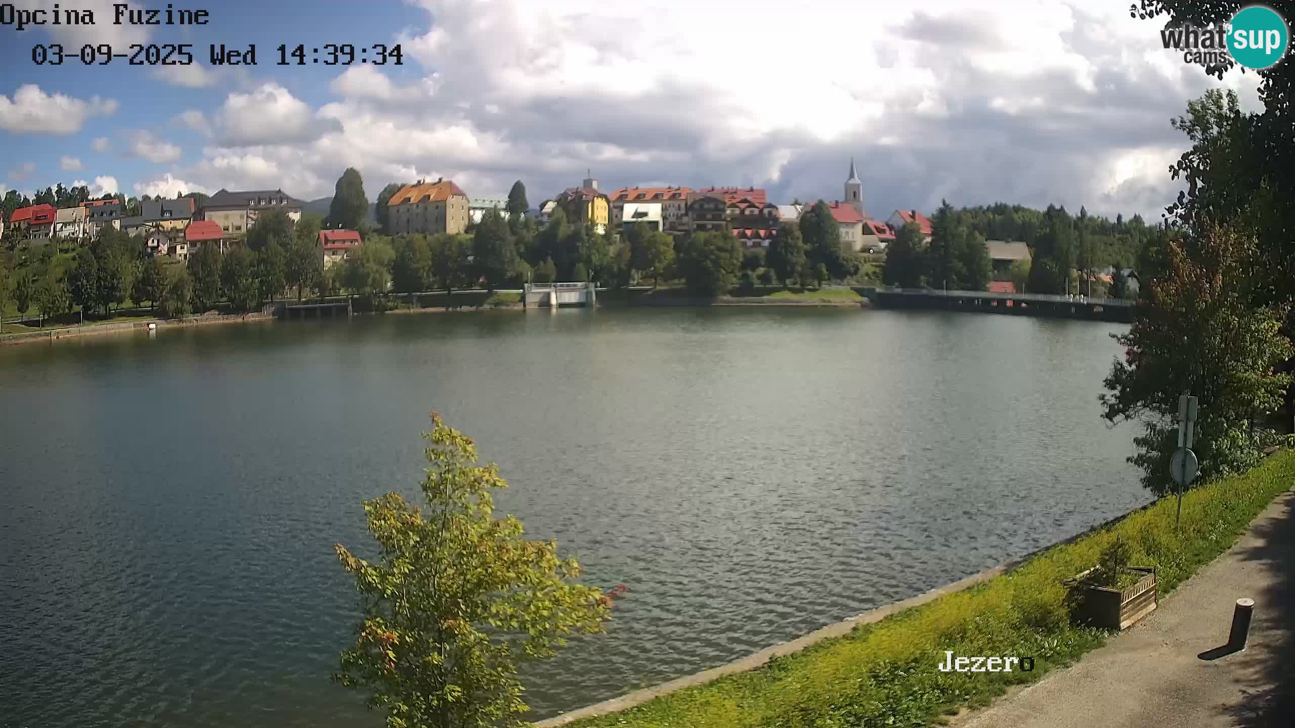 Bajersko Jezero camera en vivo lago Bajer Fužine