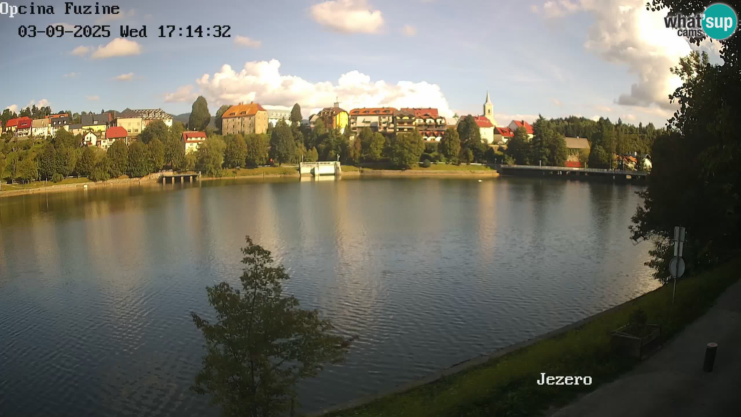 Kamera v živo Bajersko Jezero Fužine