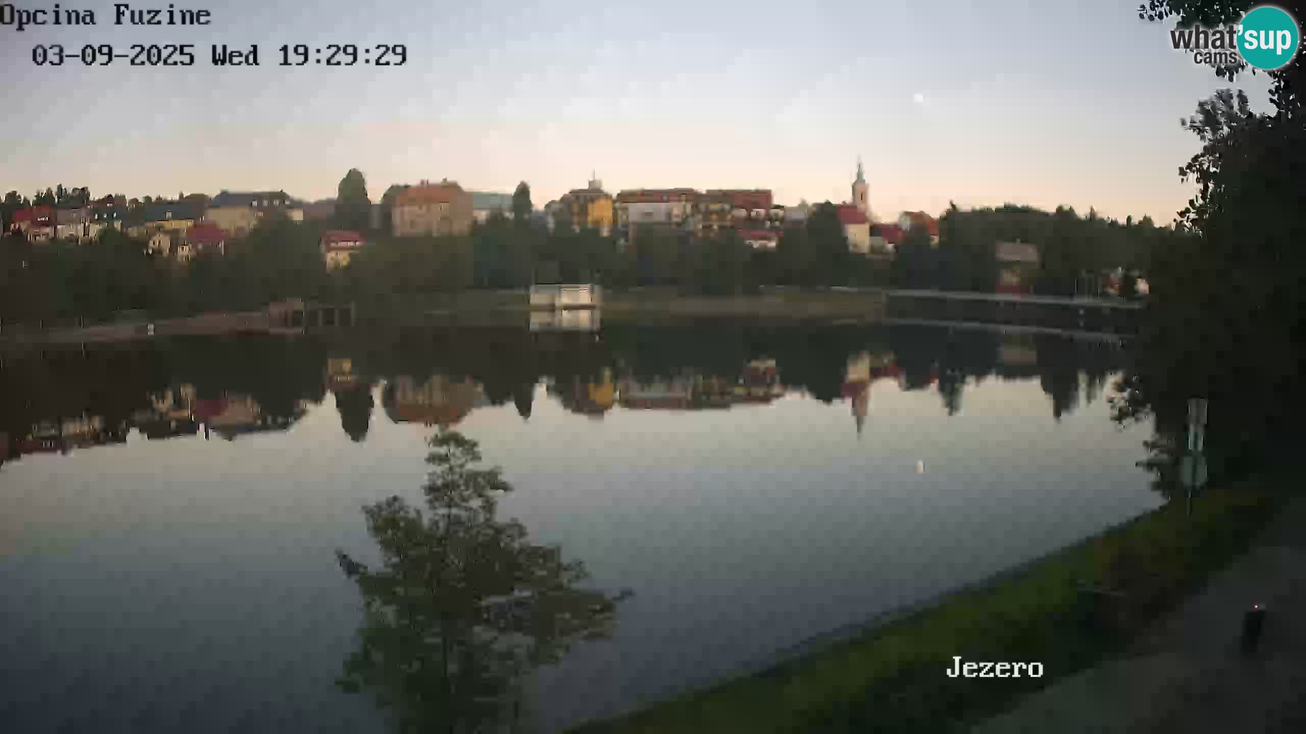 Lago Bajer livecam Bajersko Jezero Fužine