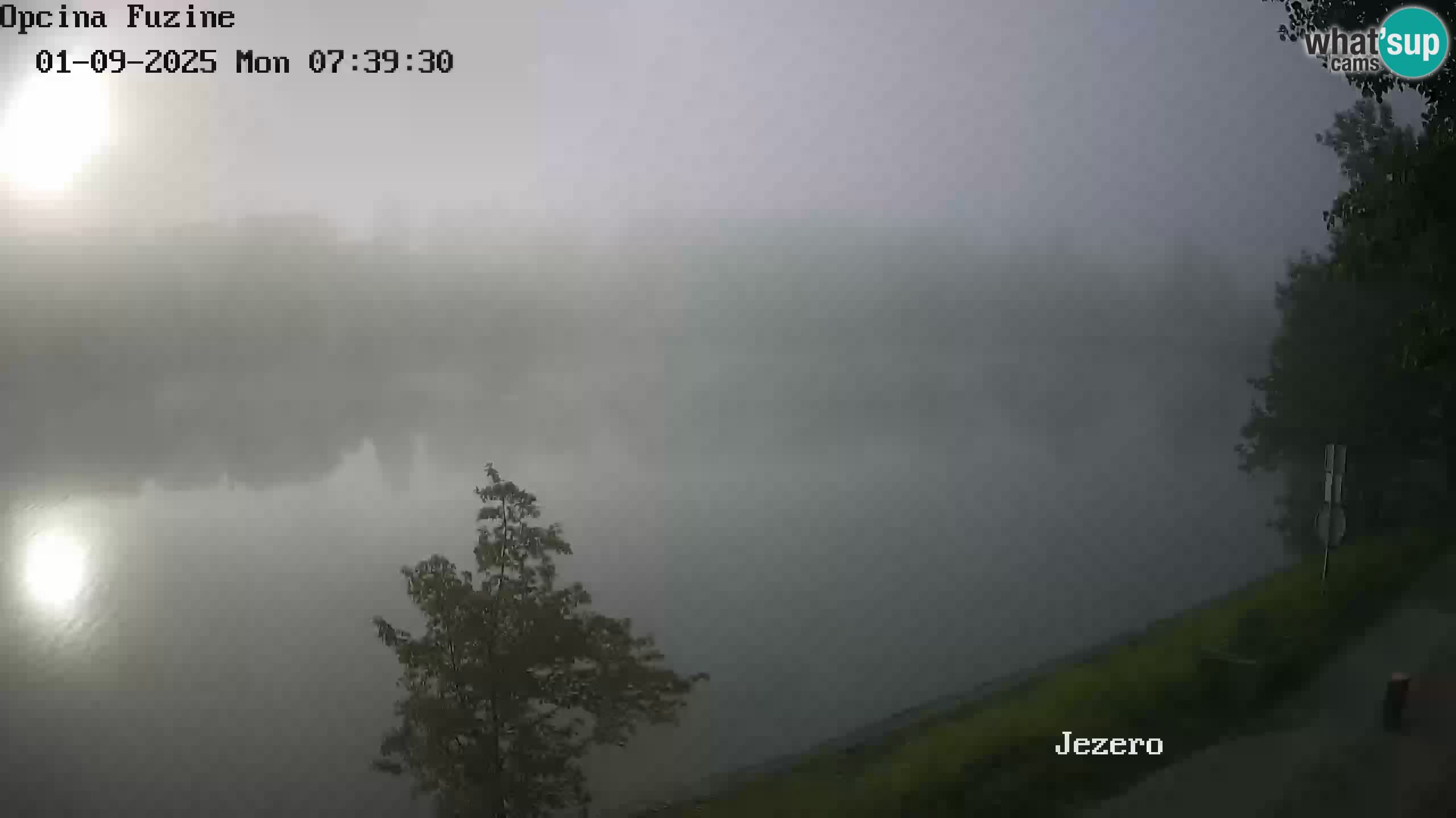 Kamera v živo Bajersko Jezero Fužine