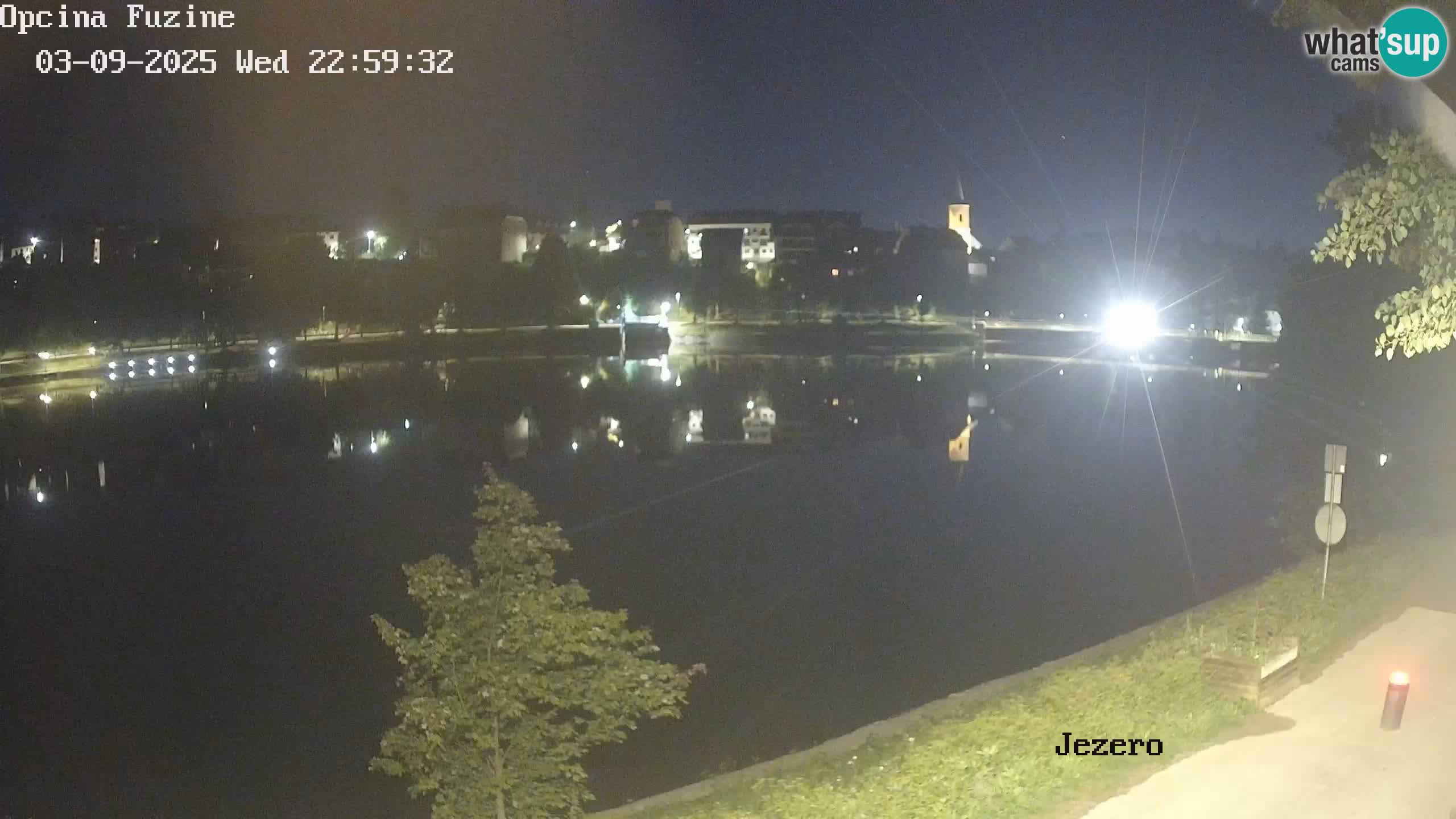 Bajersko Jezero camera en vivo lago Bajer Fužine
