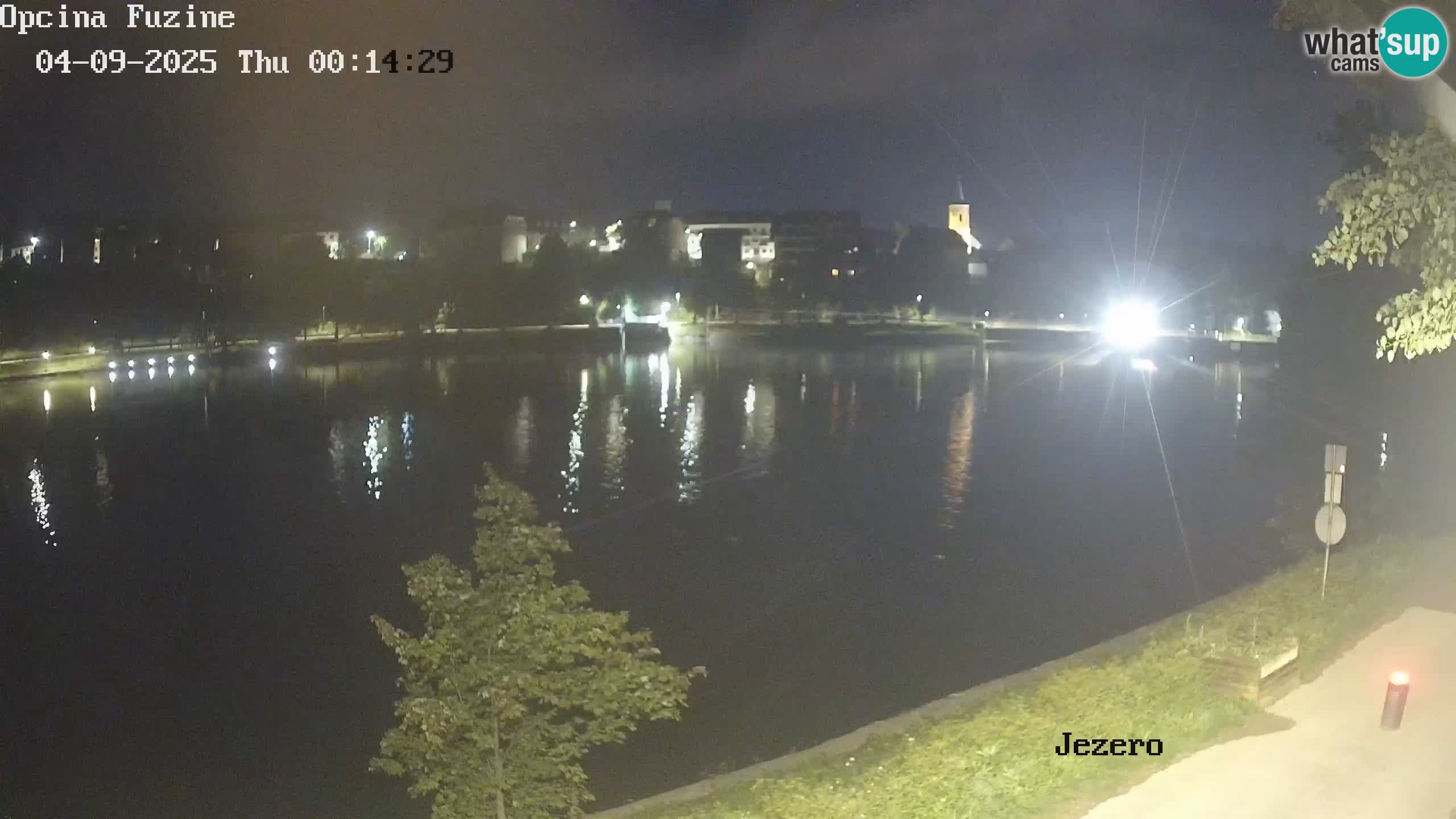 Lago Bajer livecam Bajersko Jezero Fužine