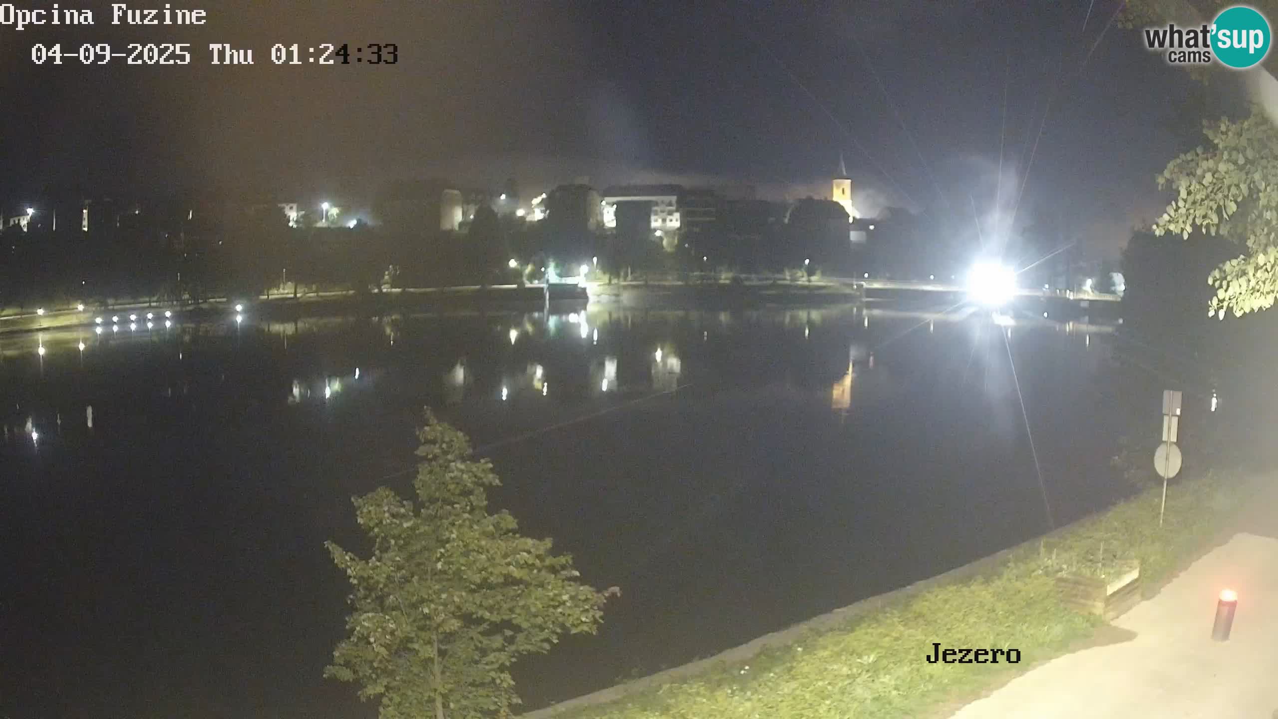 Kamera v živo Bajersko Jezero Fužine