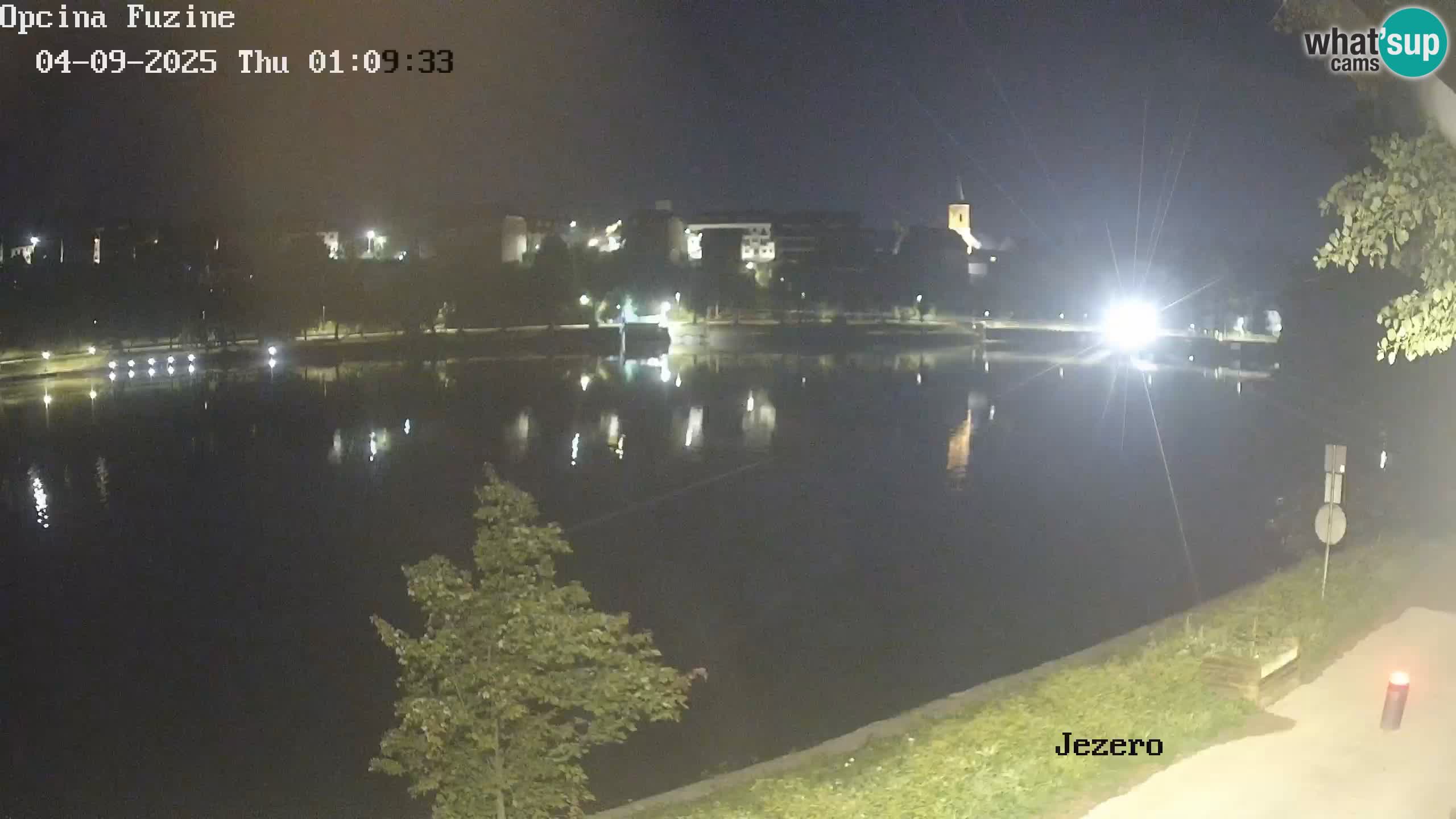 Kamera v živo Bajersko Jezero Fužine
