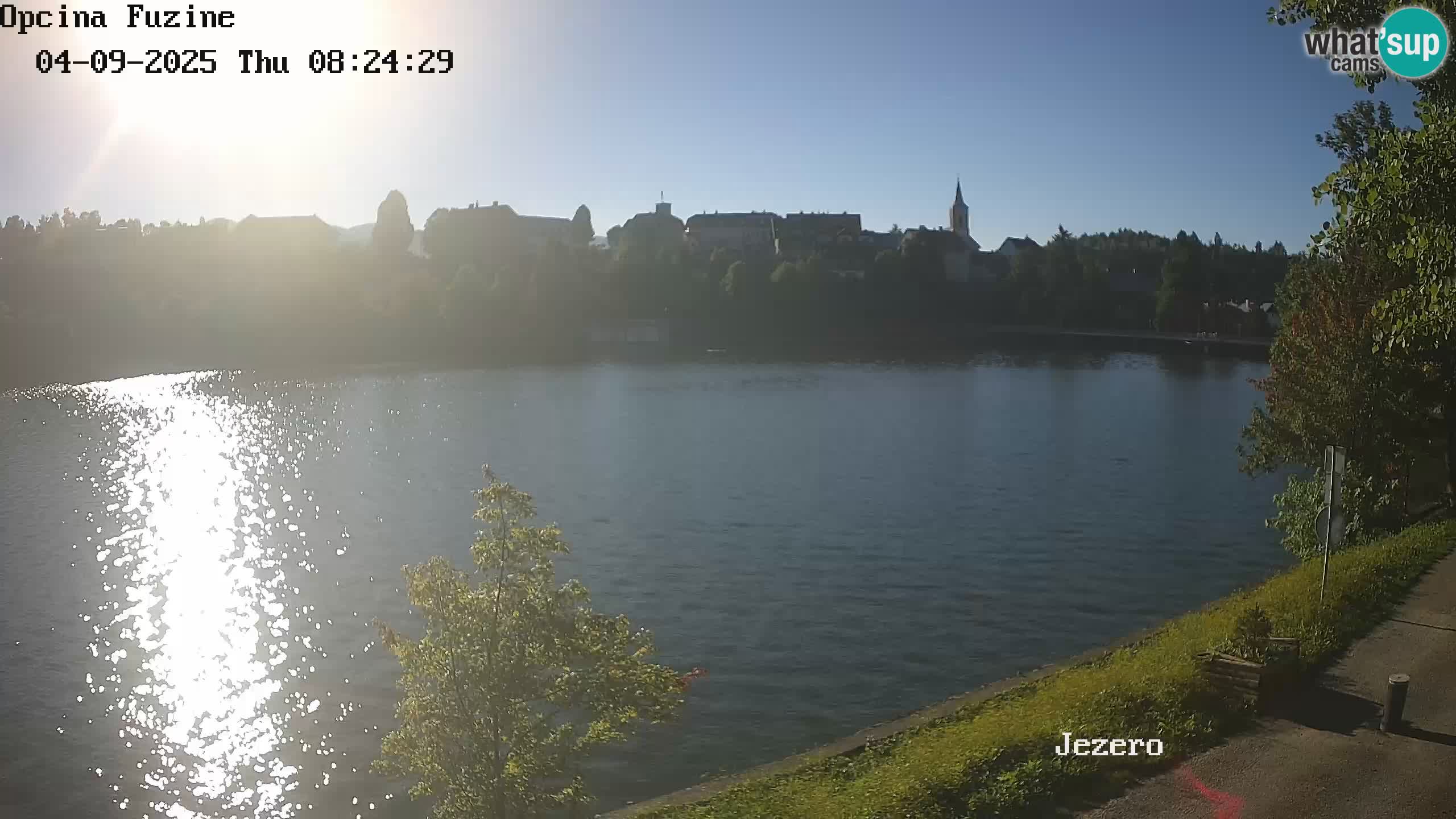 Lago Bajer livecam Bajersko Jezero Fužine