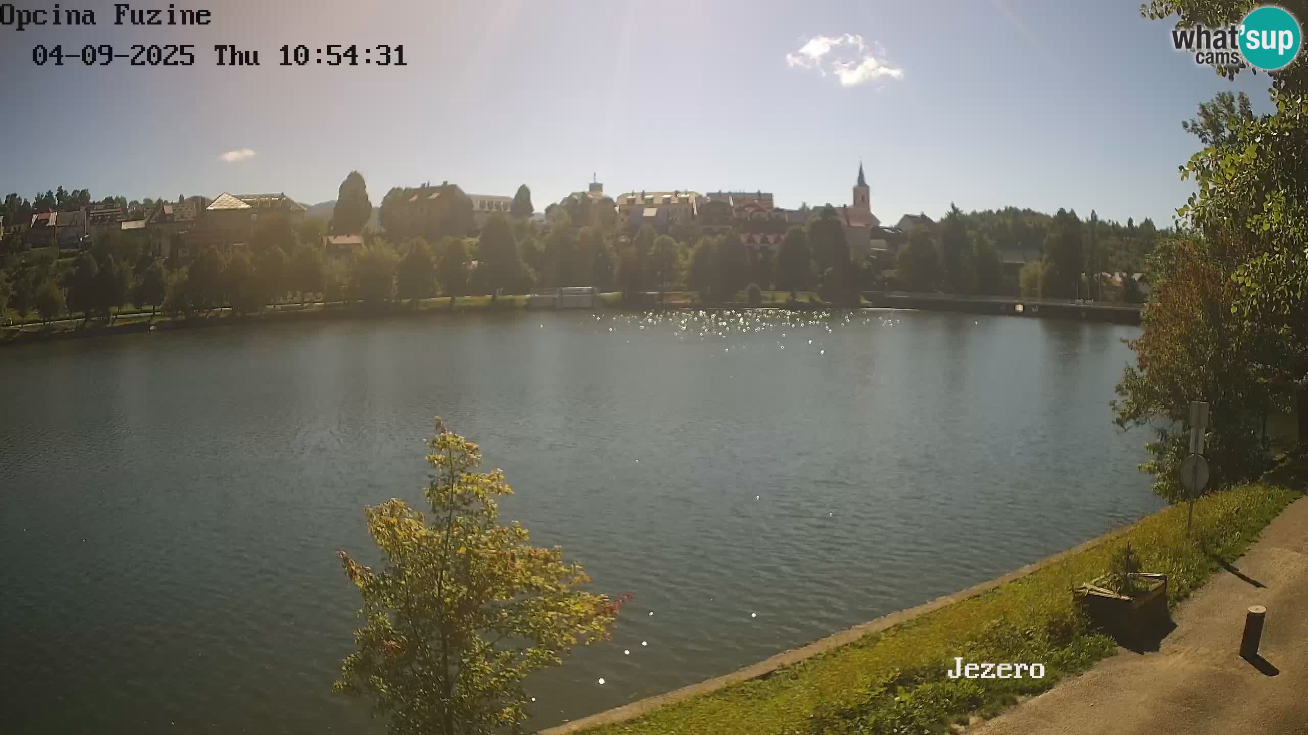 Bajersko Jezero camera en vivo lago Bajer Fužine