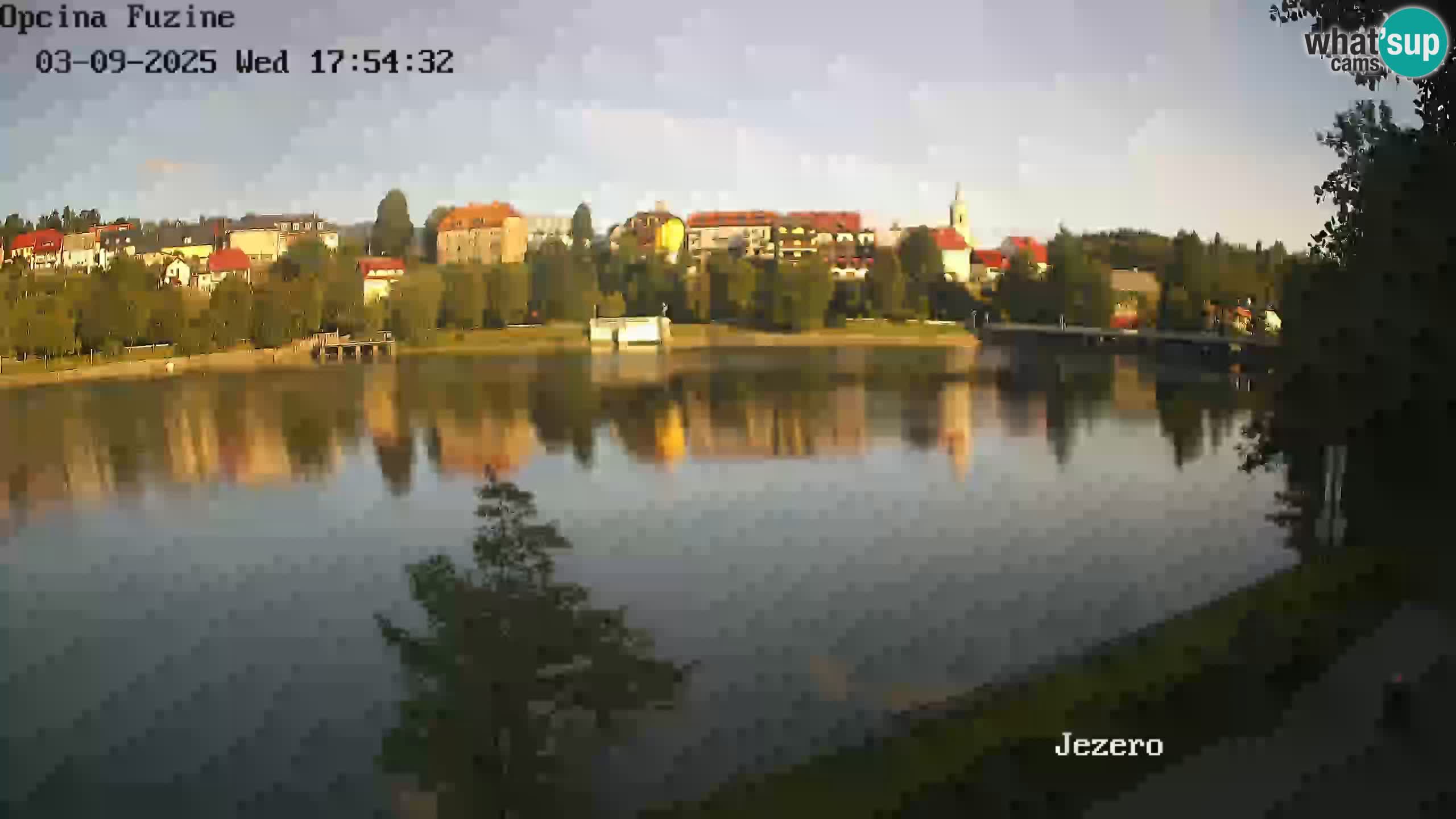 Bajersko Jezero camera en vivo lago Bajer Fužine