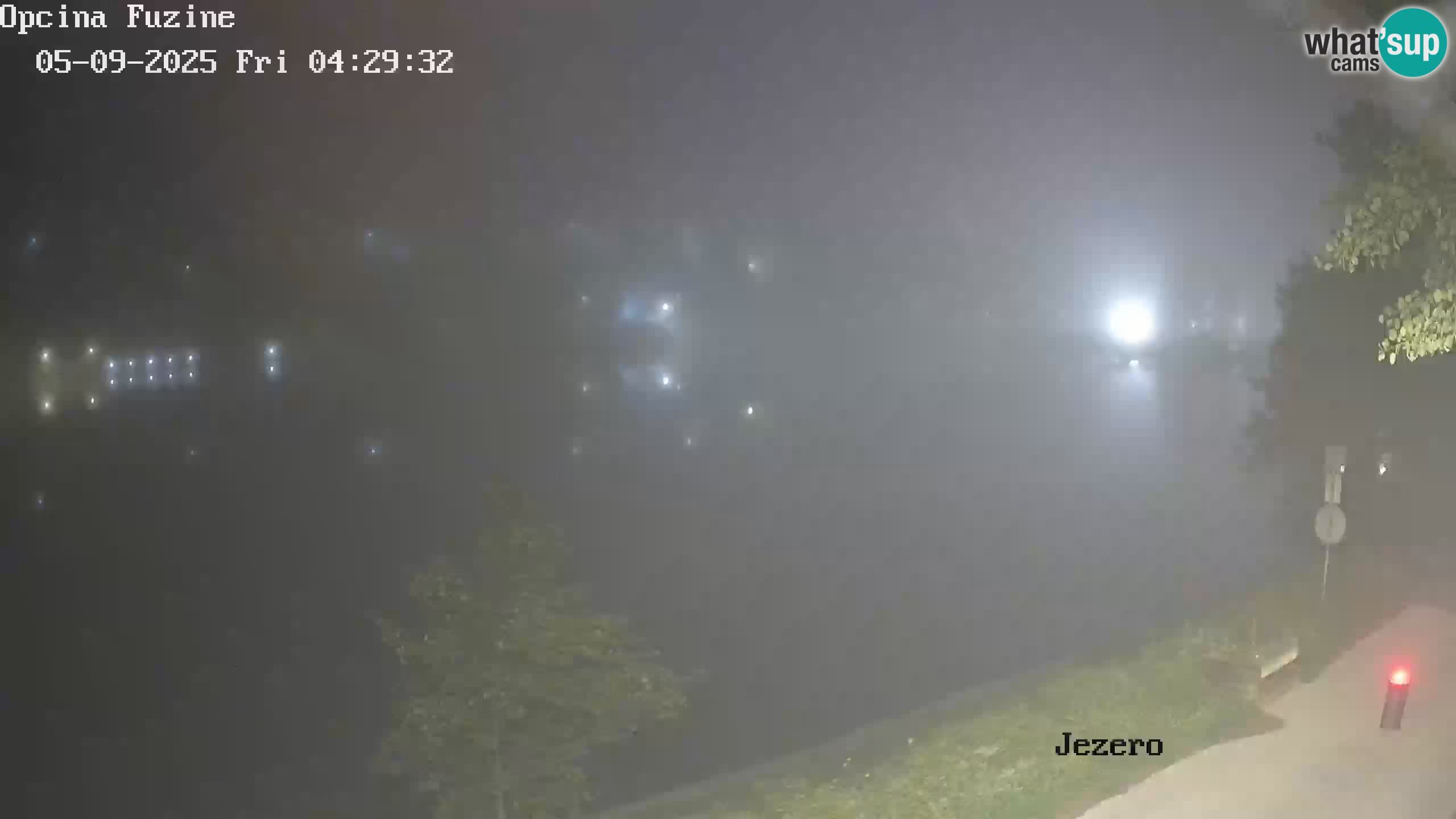 Bajersko Jezero camera en vivo lago Bajer Fužine
