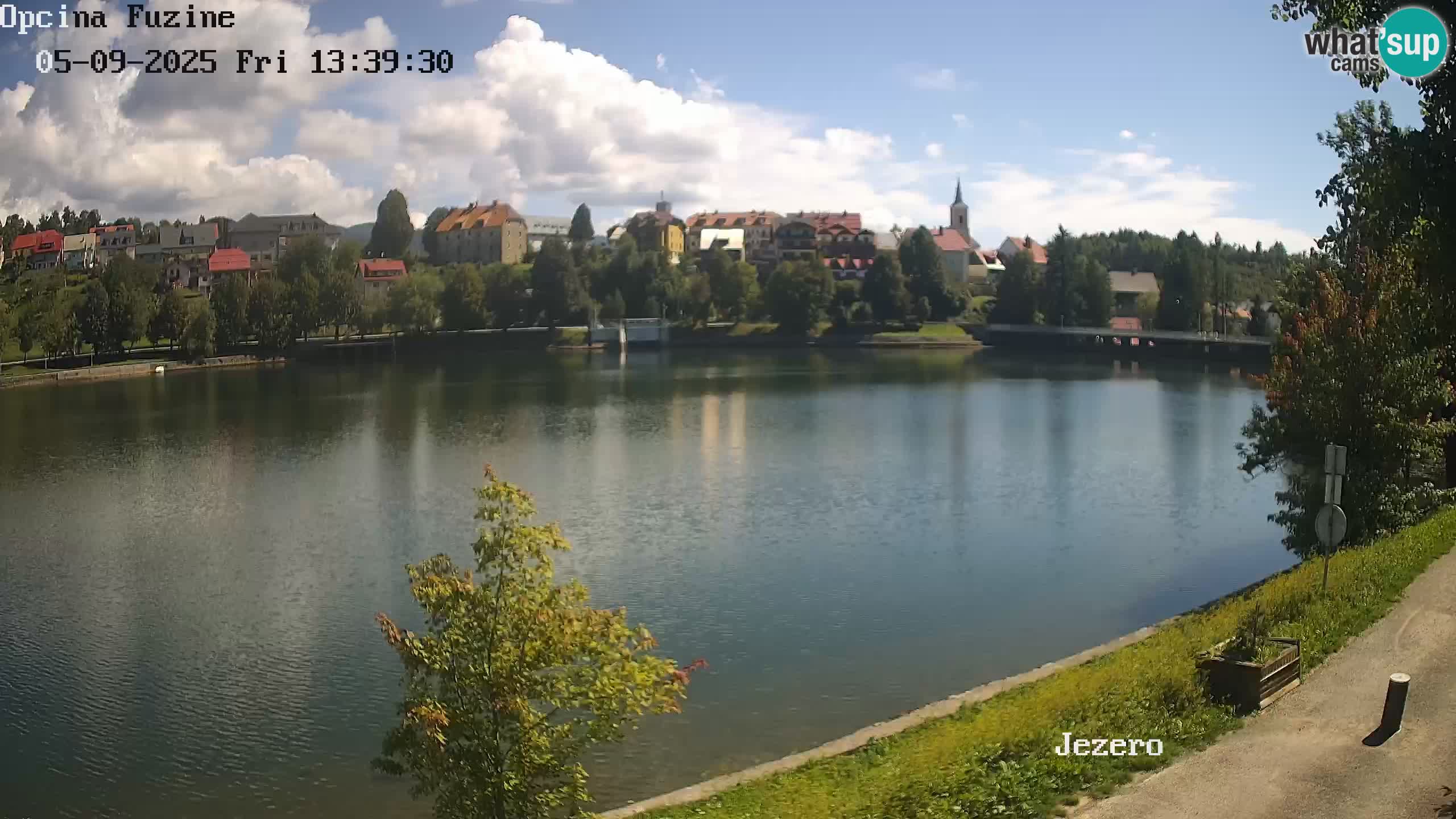Kamera v živo Bajersko Jezero Fužine