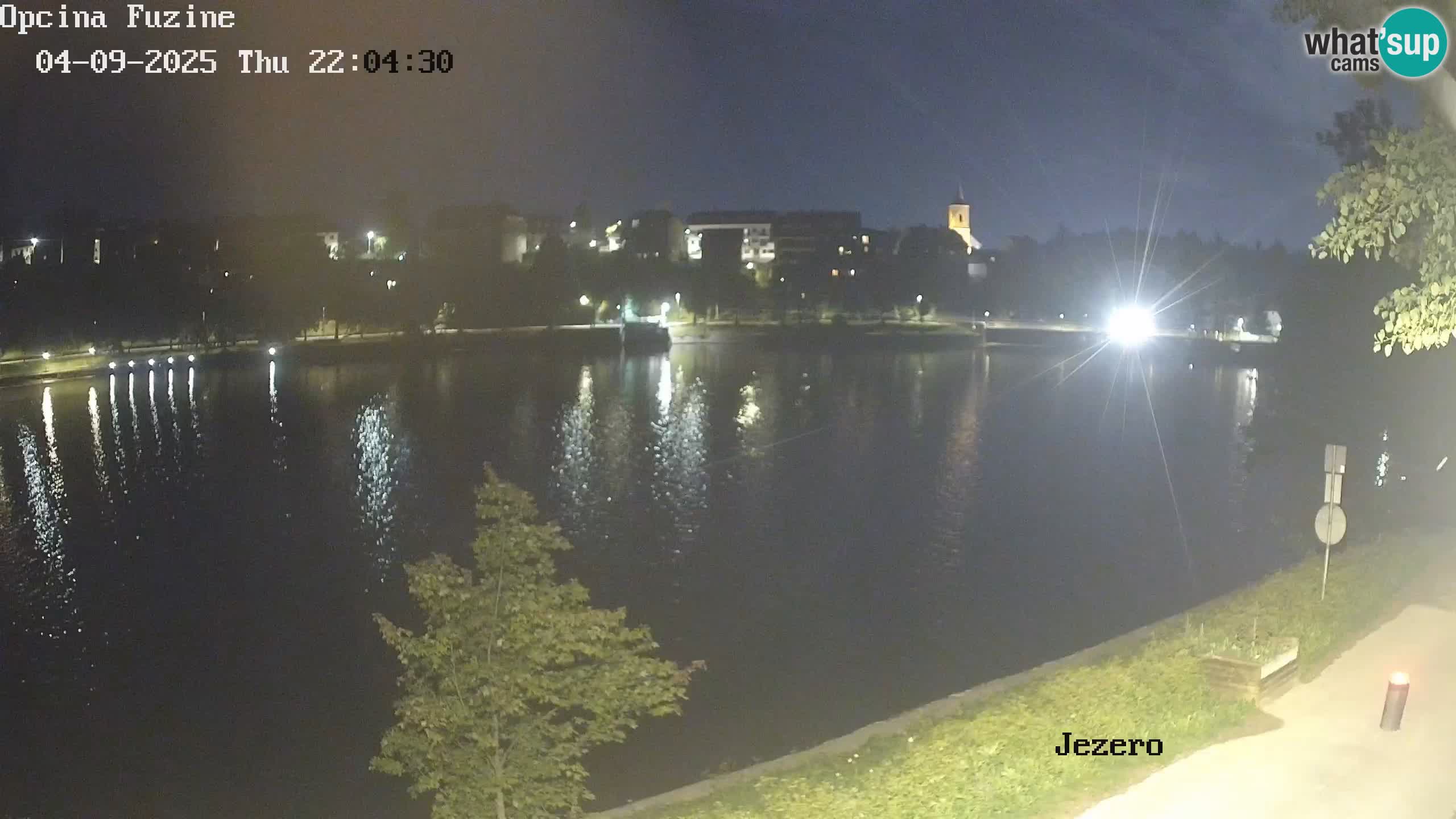 Kamera v živo Bajersko Jezero Fužine