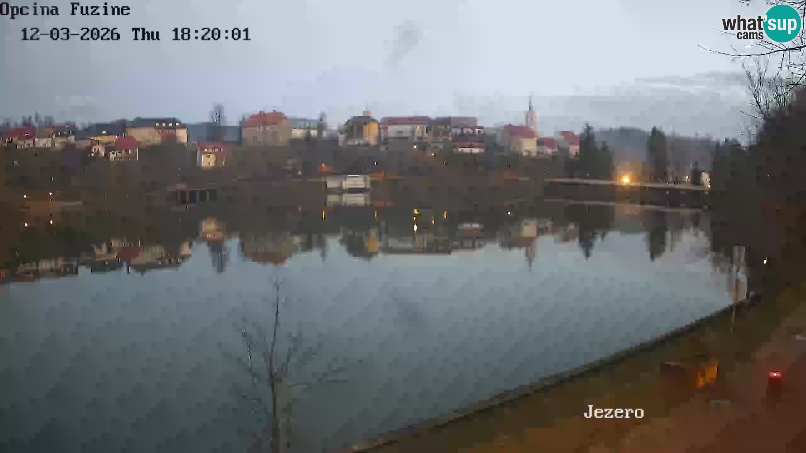 Kamera v živo Bajersko Jezero Fužine