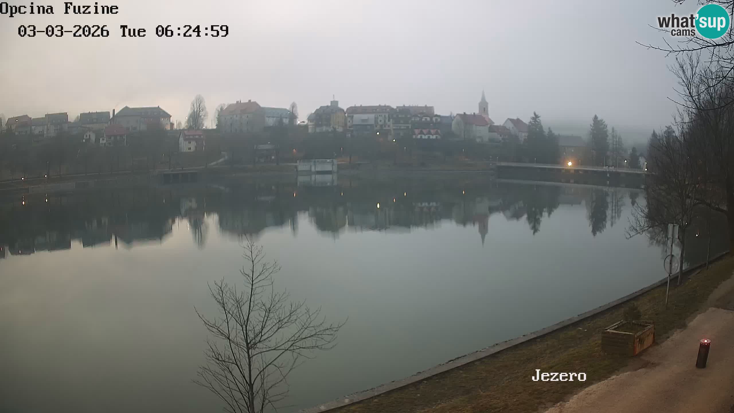 Lago Bajer livecam Bajersko Jezero Fužine