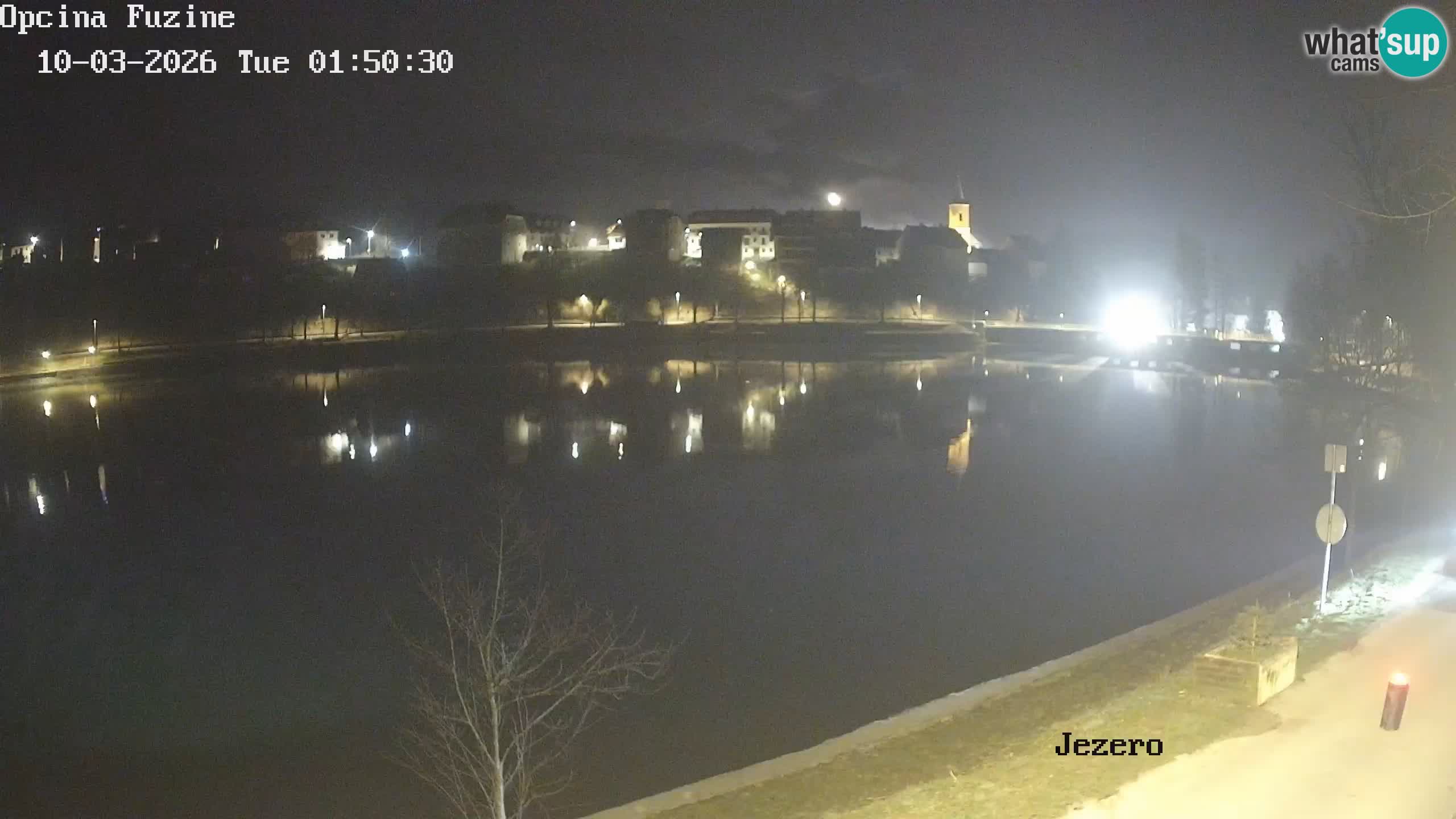 Lago Bajer livecam Bajersko Jezero Fužine