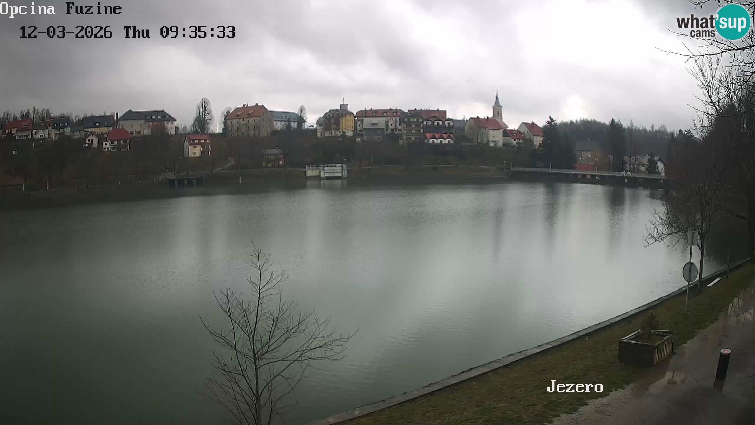 Lago Bajer livecam Bajersko Jezero Fužine