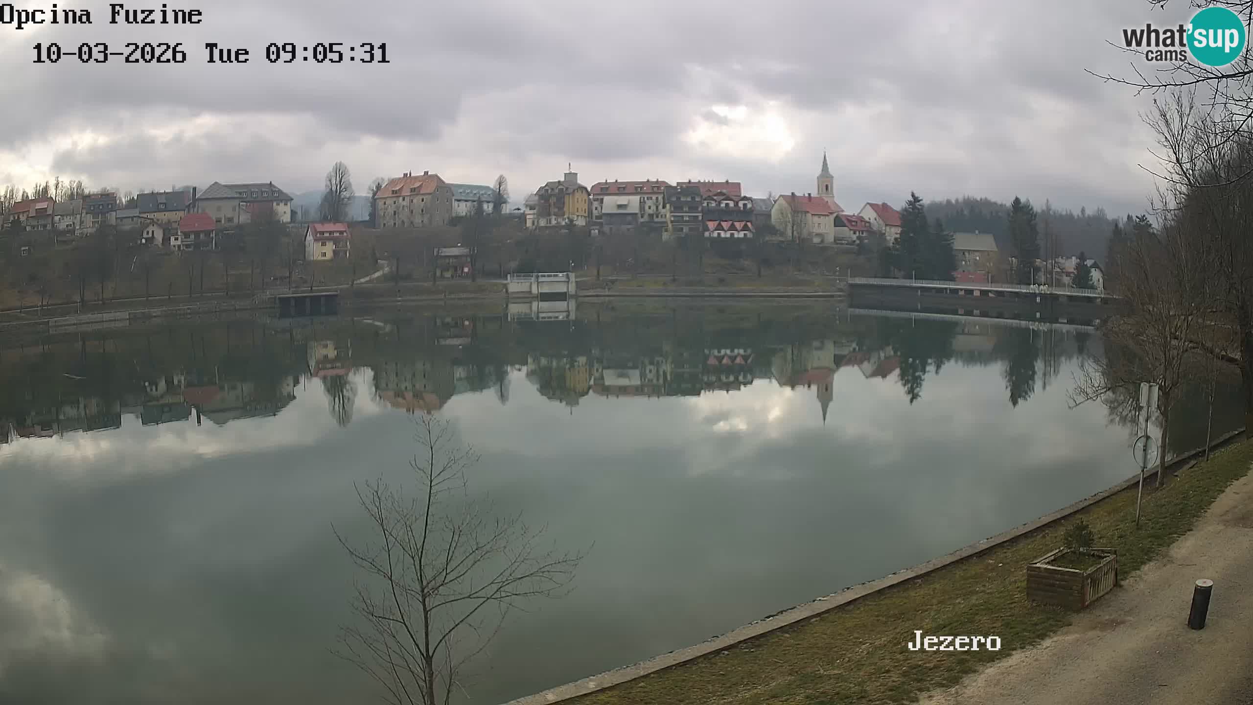 Lago Bajer livecam Bajersko Jezero Fužine