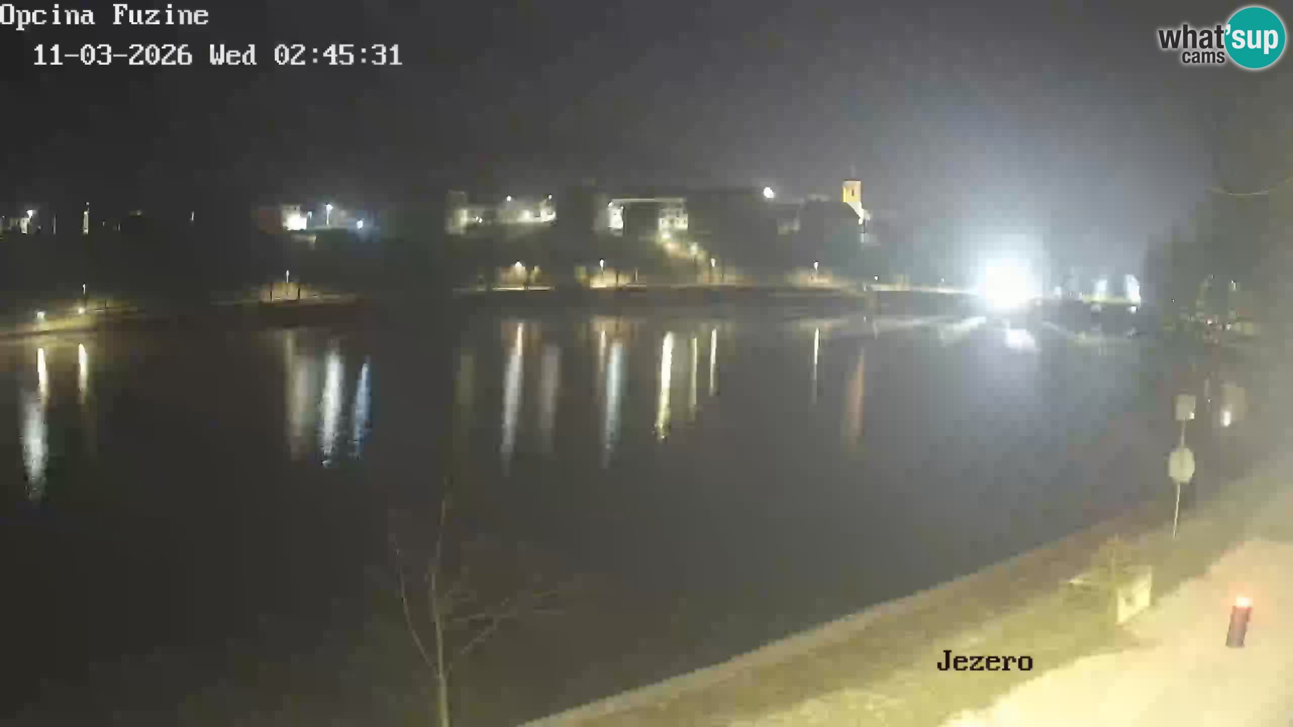 Lago Bajer livecam Bajersko Jezero Fužine