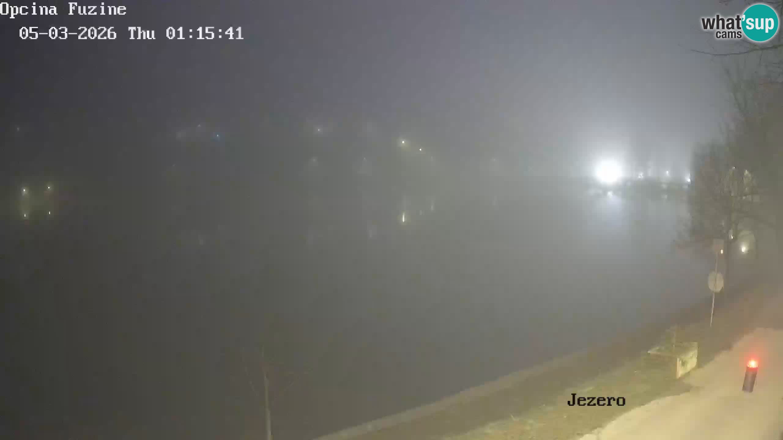 Bajersko Jezero camera en vivo lago Bajer Fužine