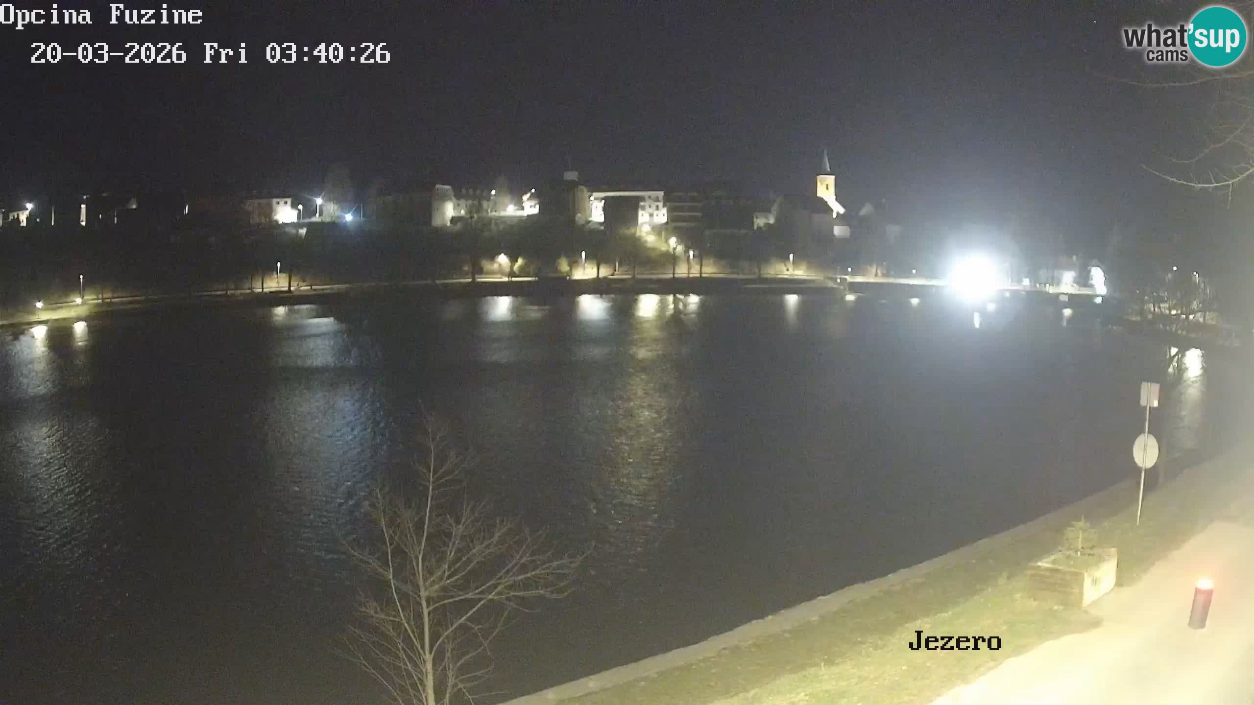 Bajersko Jezero camera en vivo lago Bajer Fužine