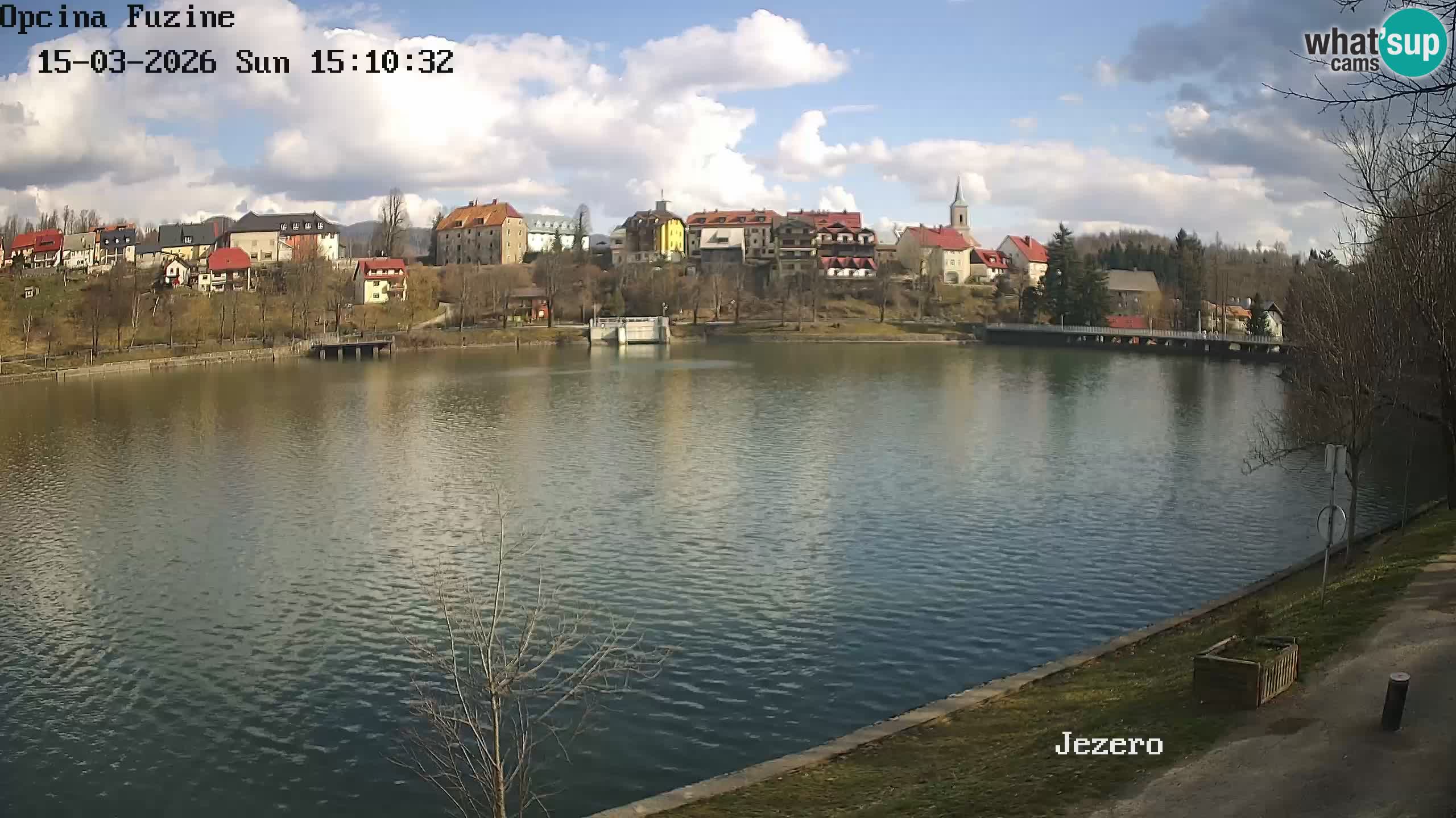 Lago Bajer livecam Bajersko Jezero Fužine