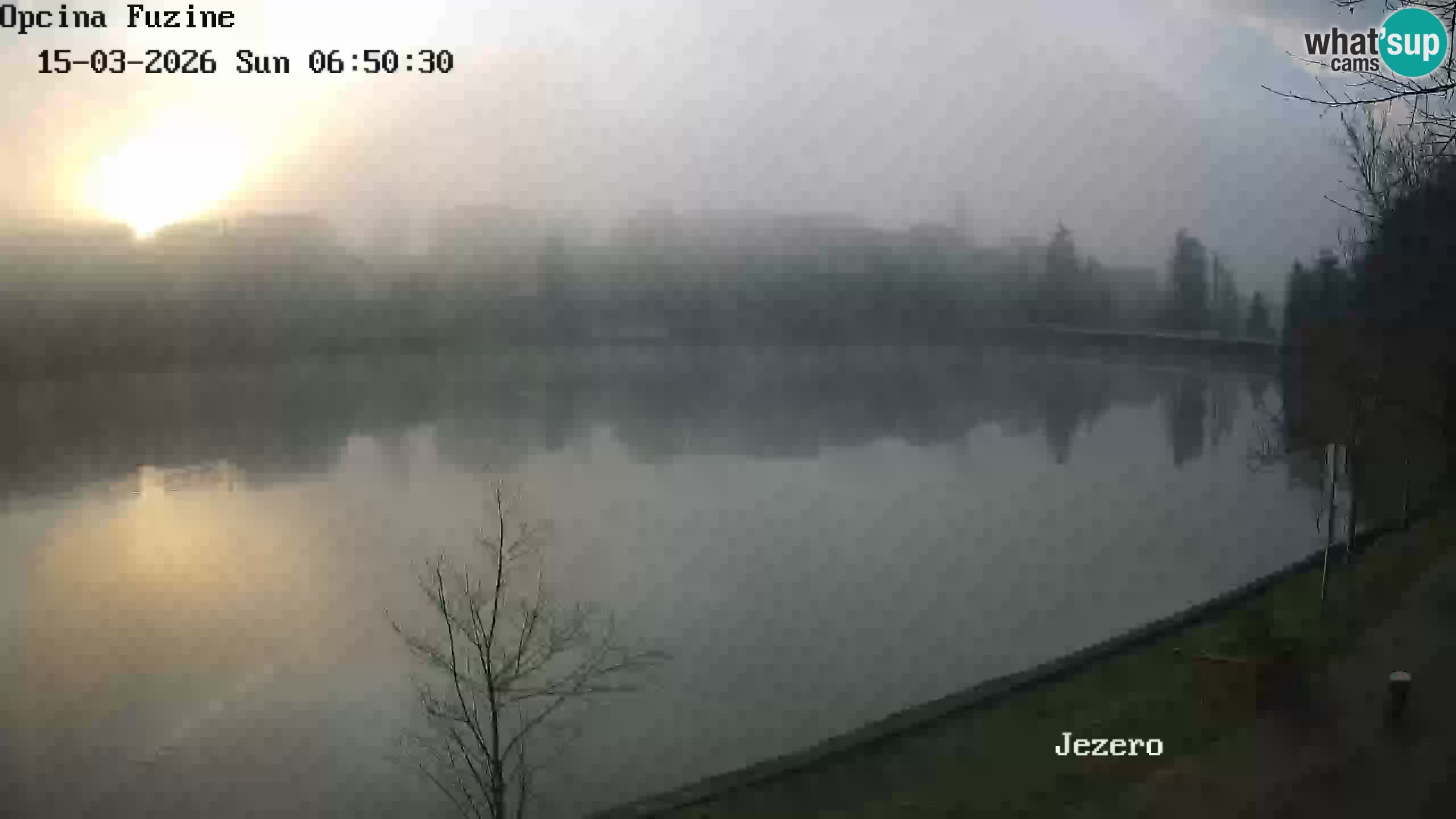 Lago Bajer livecam Bajersko Jezero Fužine