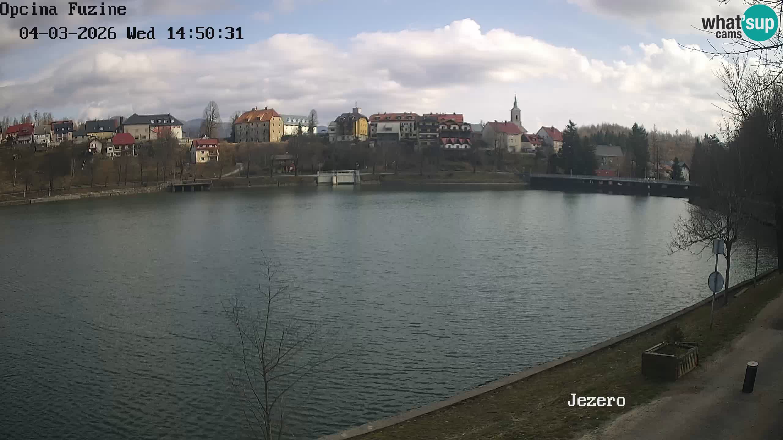 Lago Bajer livecam Bajersko Jezero Fužine