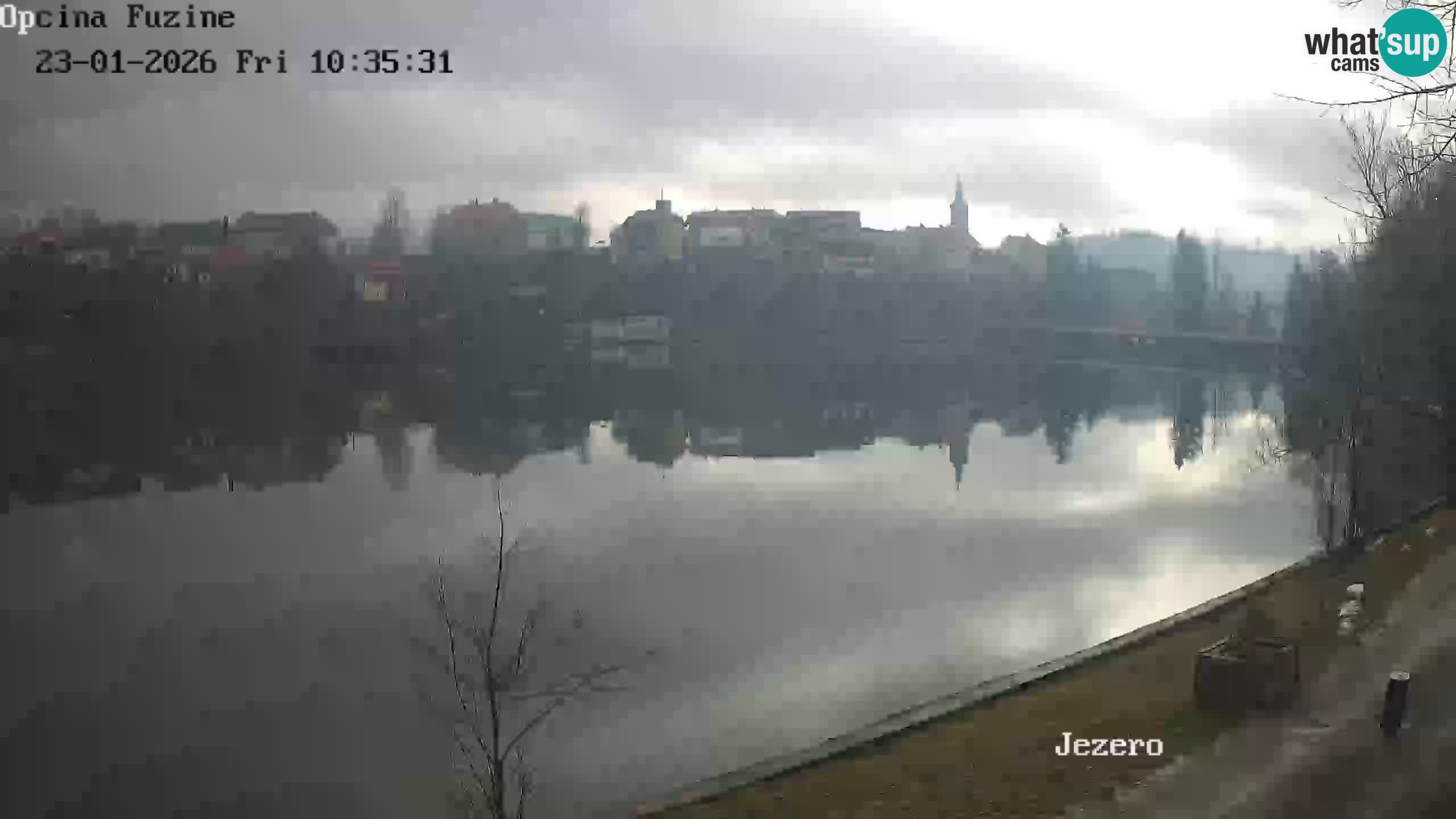 Bajersko Jezero camera en vivo lago Bajer Fužine