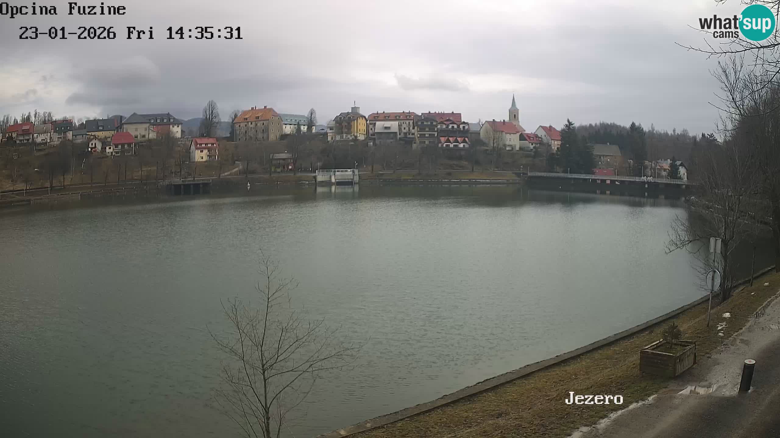 Bajersko Jezero camera en vivo lago Bajer Fužine